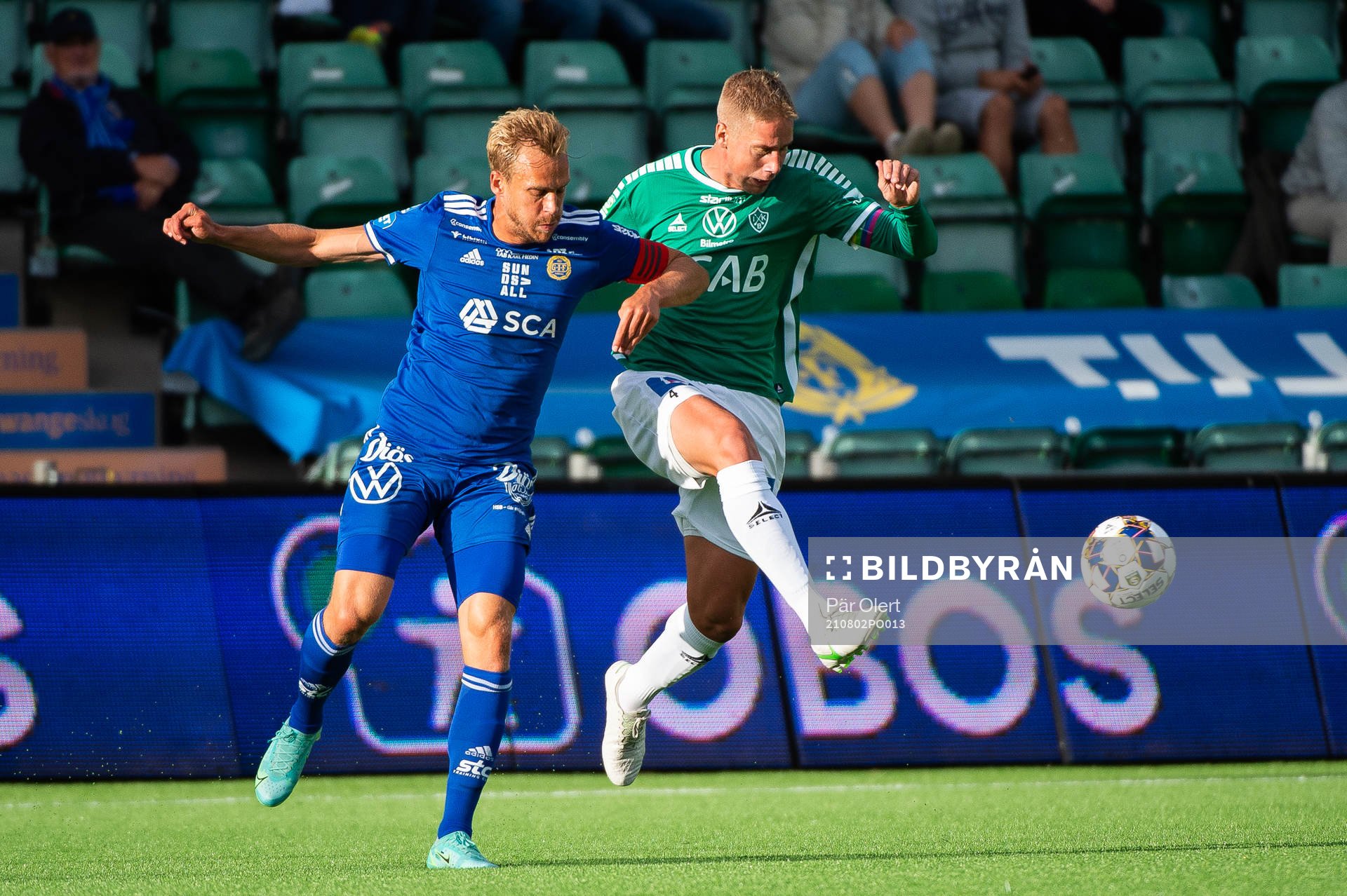 Sundsvalls Pontus Engblom och Brages Mattias Liljestrand