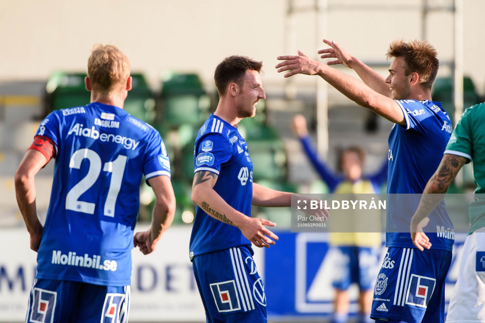 Sundsvalls Alexander Blomqvist jublar
