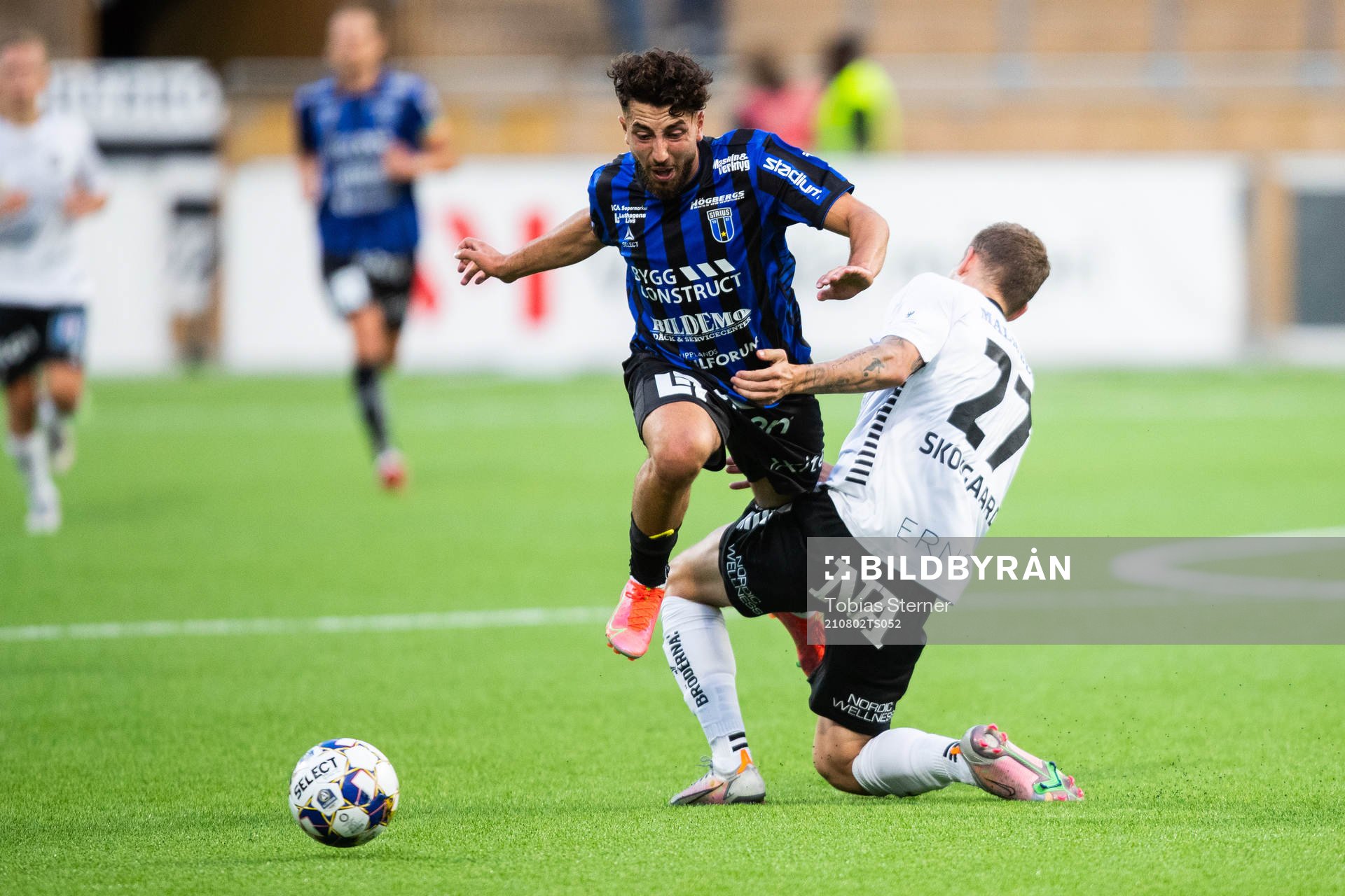 Sirius Moustafa Zeidan och Örebros Andreas Skovgaard