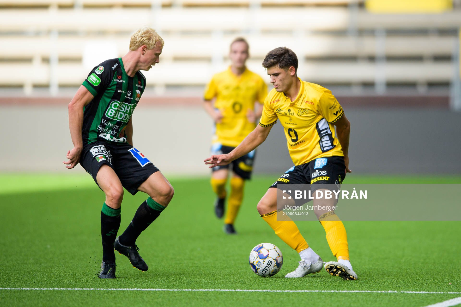 Elfsborgs Besfort Zeneli och Varbergs André Boman