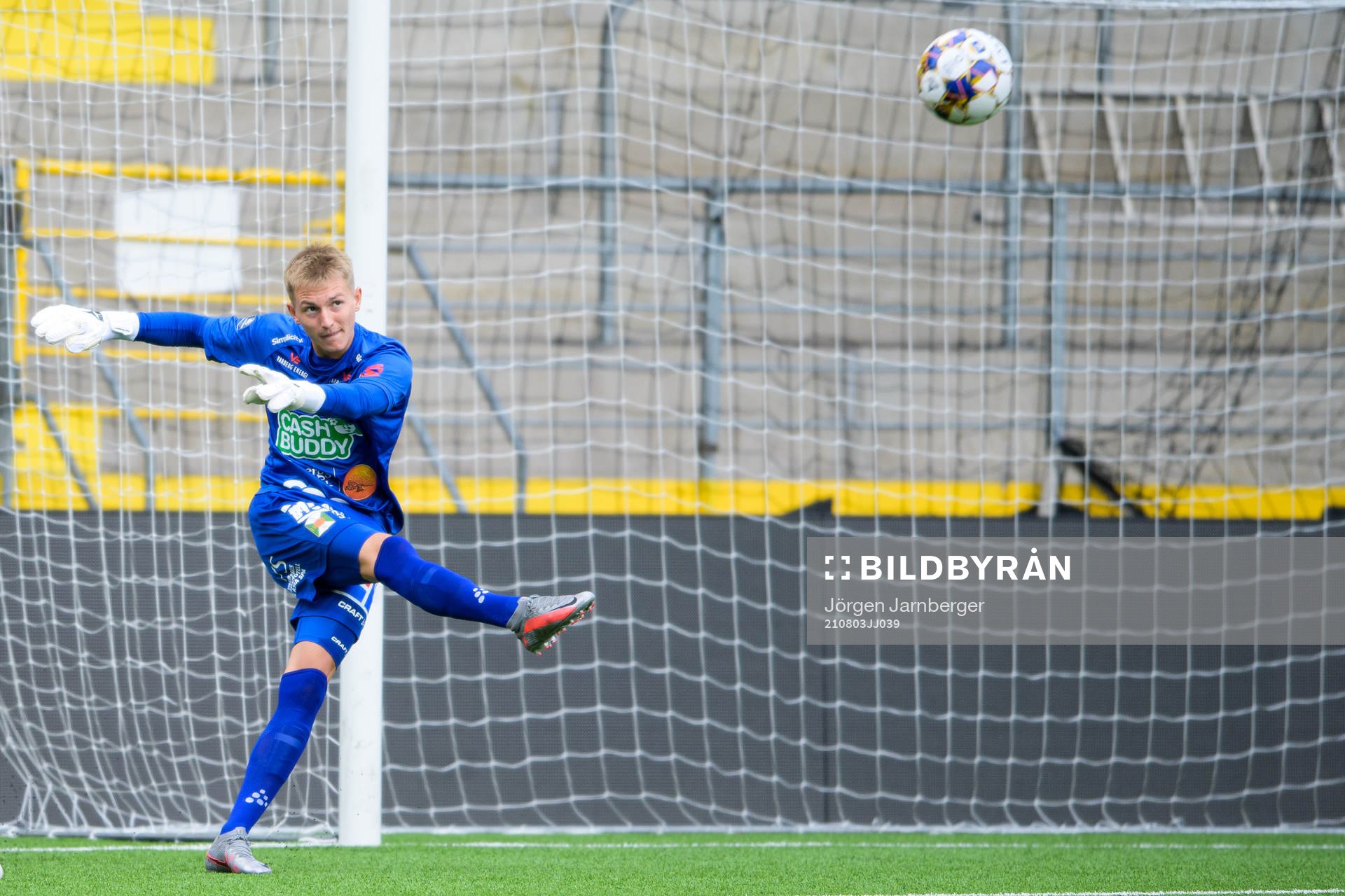 Varbergs målvakt Viktor Dryselius