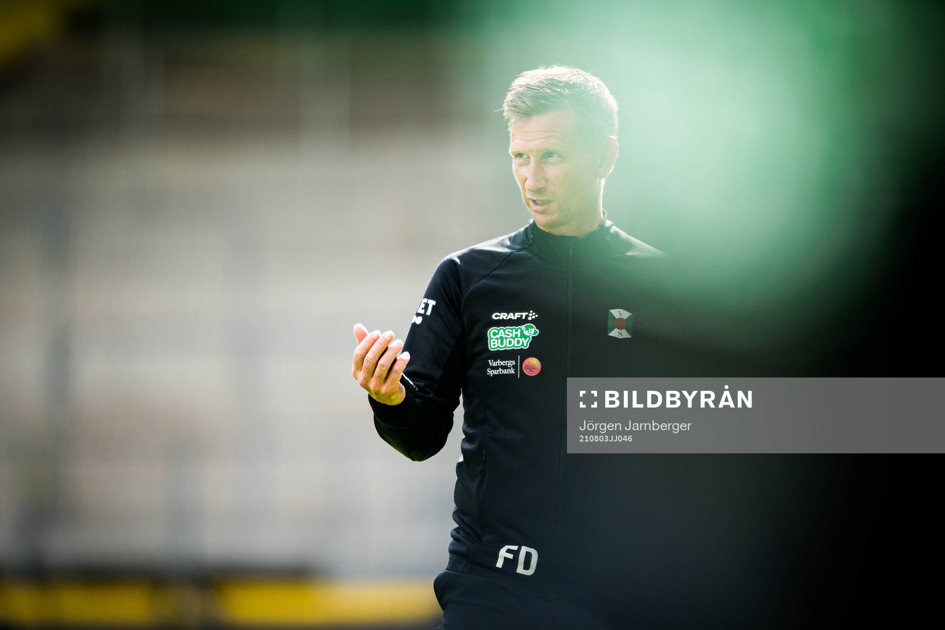 Varbergs tränare Fredrik Danielsson
