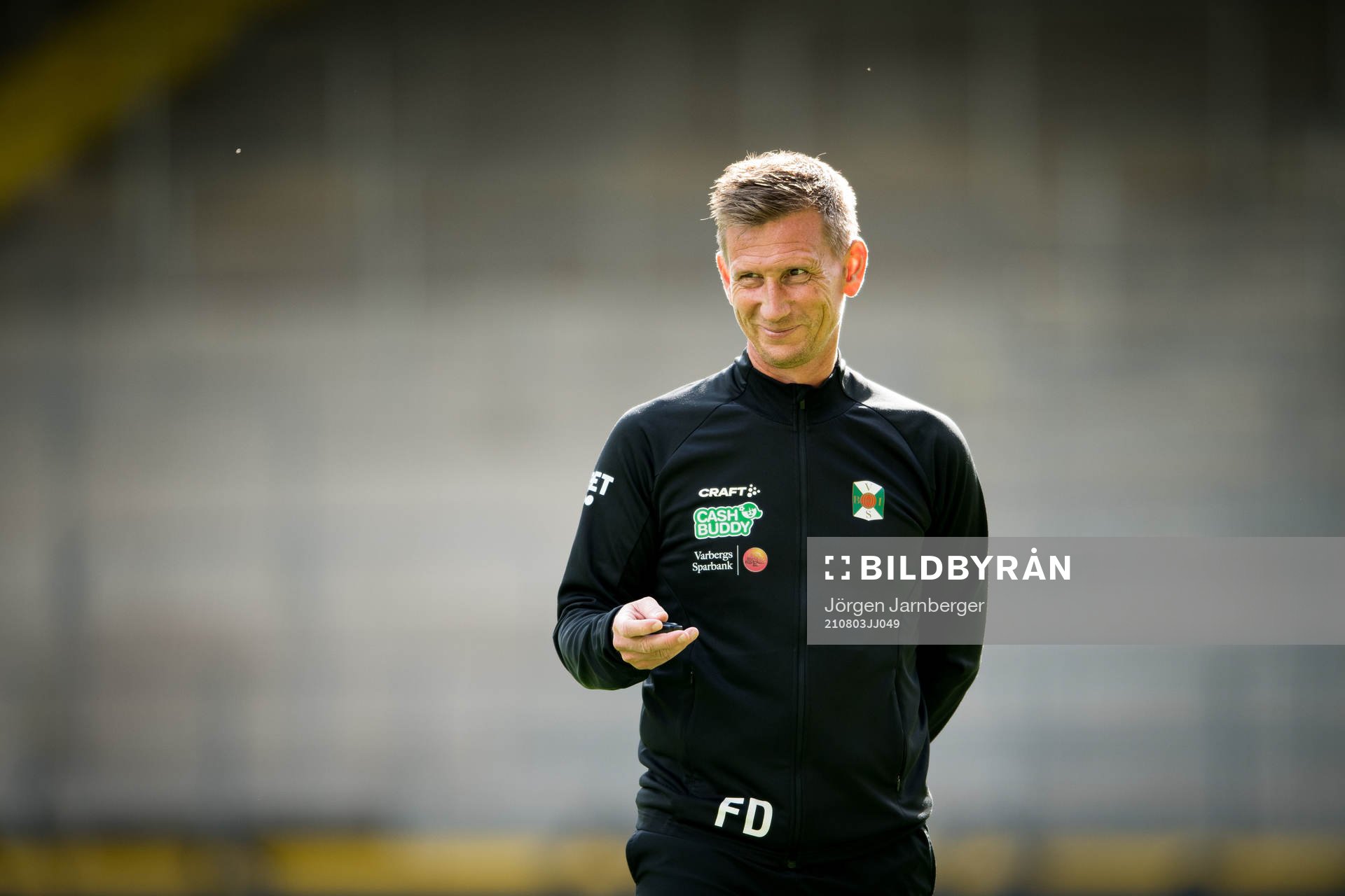 Varbergs tränare Fredrik Danielsson