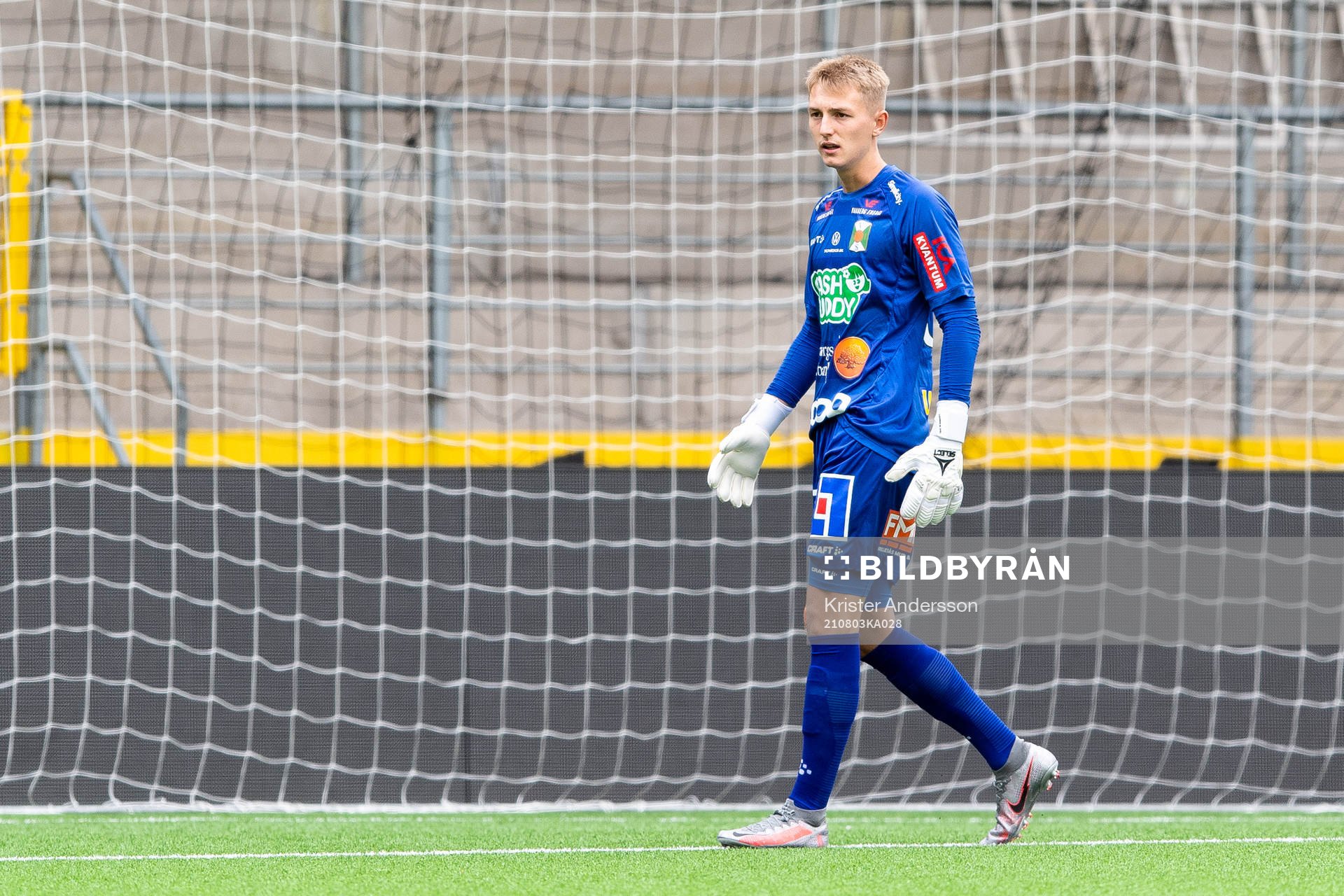 Varbergs målvakt Viktor Dryselius