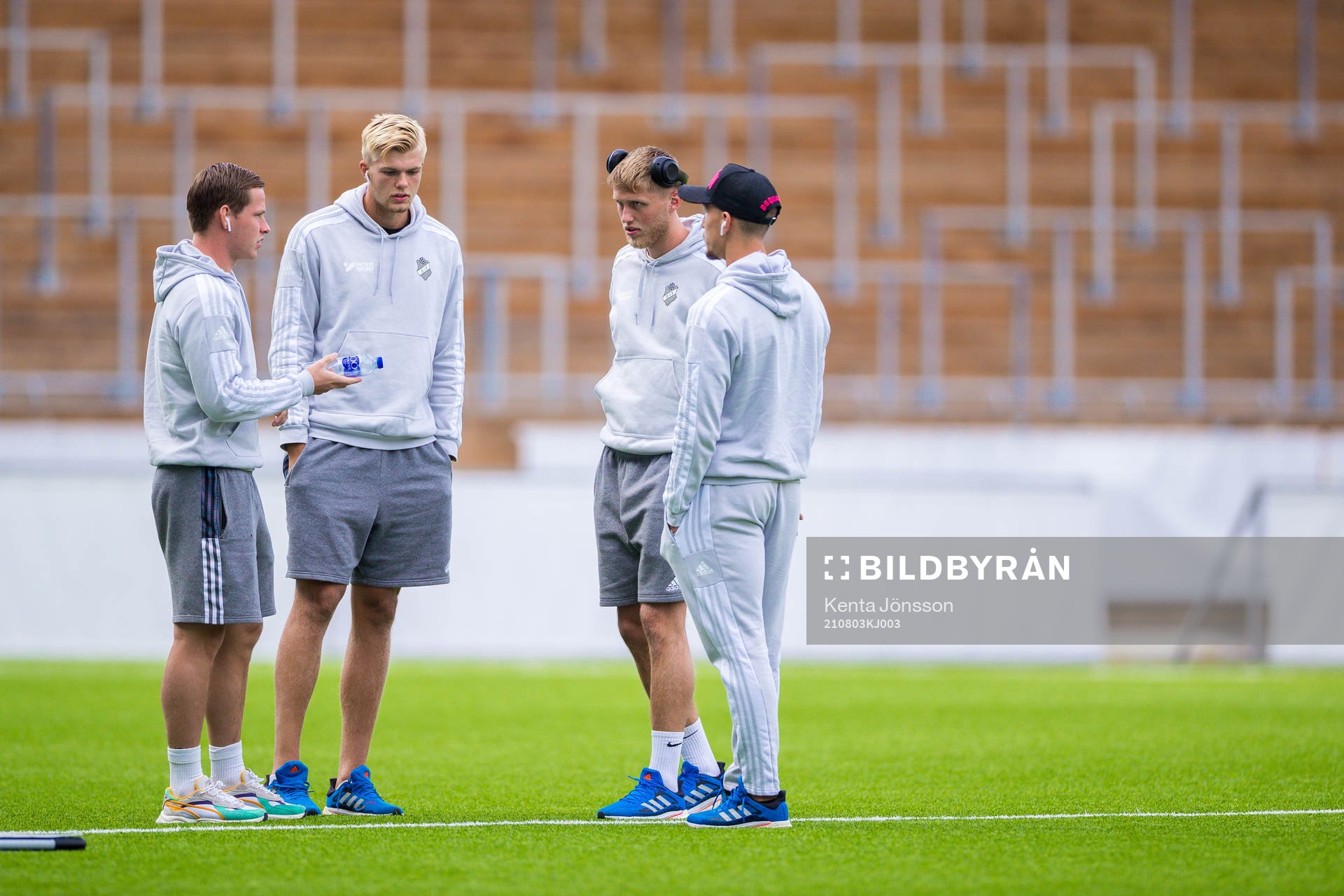 Östers Alex Thor Hauksson, Filip Örnblom och Emil