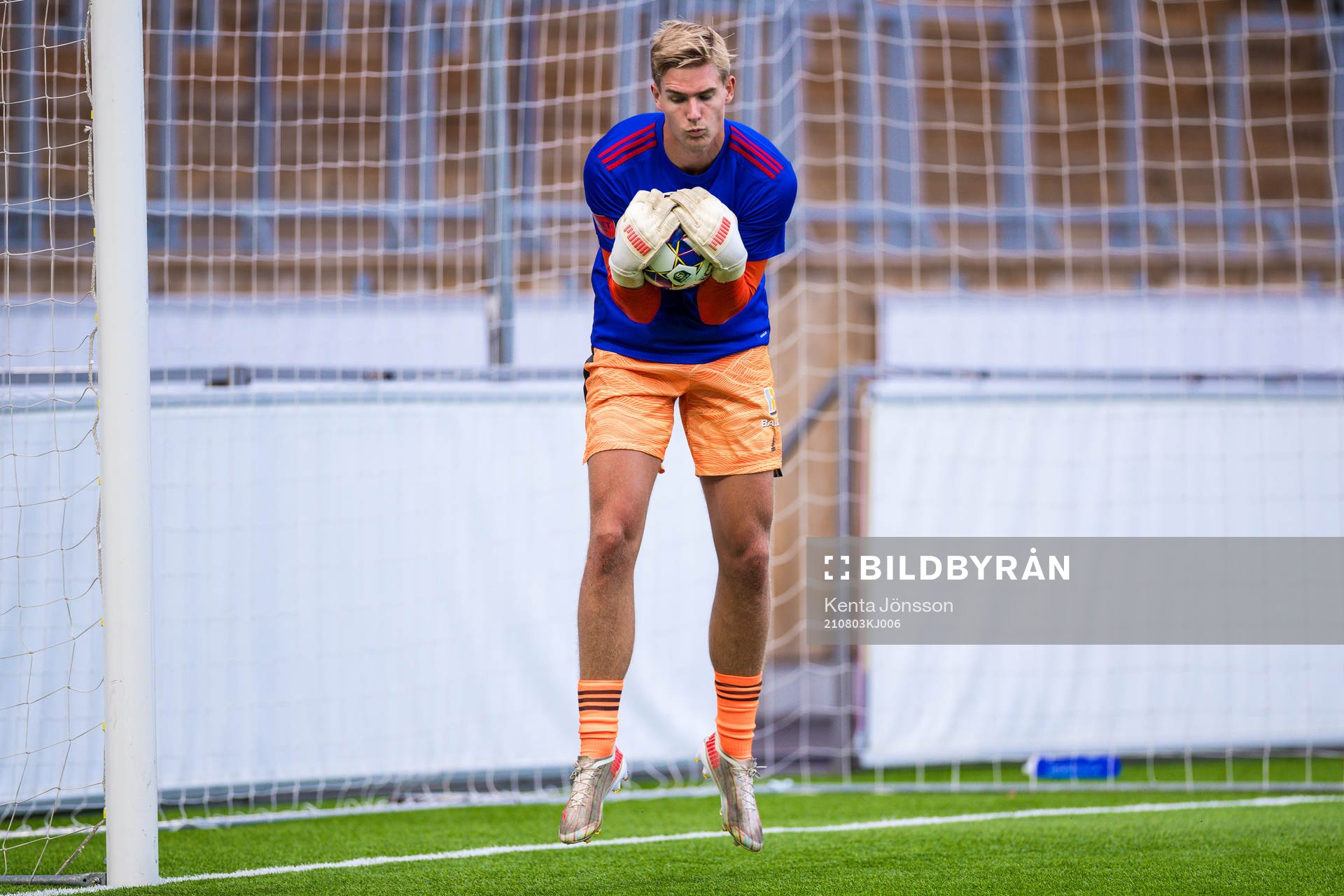 Östers målvakt Mathias Nilsson
