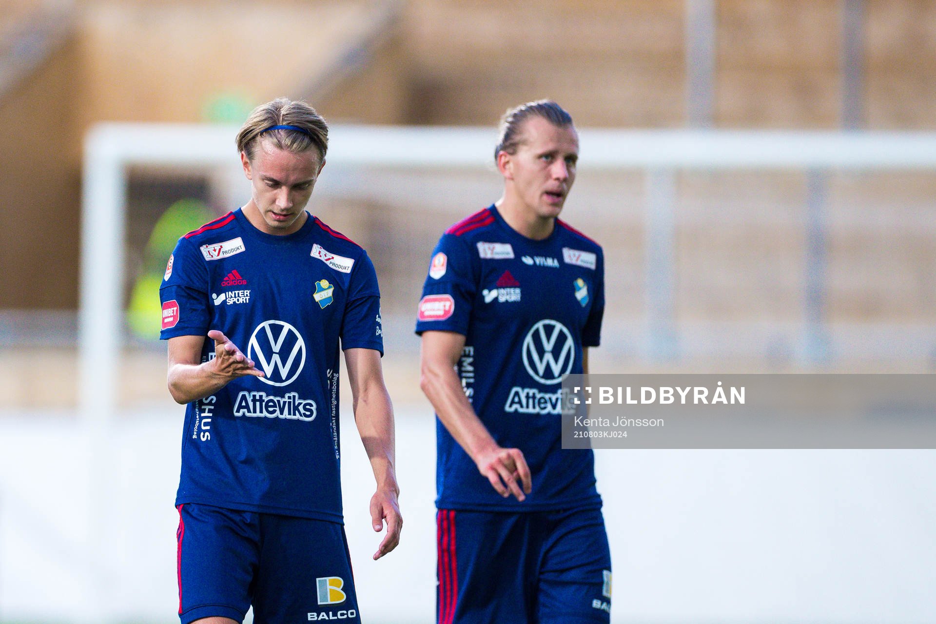 Östers Isak Magnusson och Jesper Jonasson Westermark