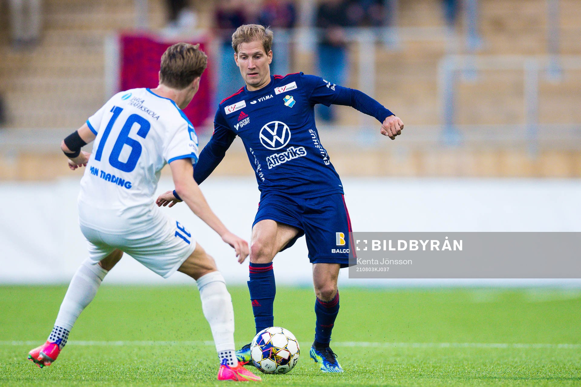 Akropolis Marcus Burman och Östers Oliver Silverholt