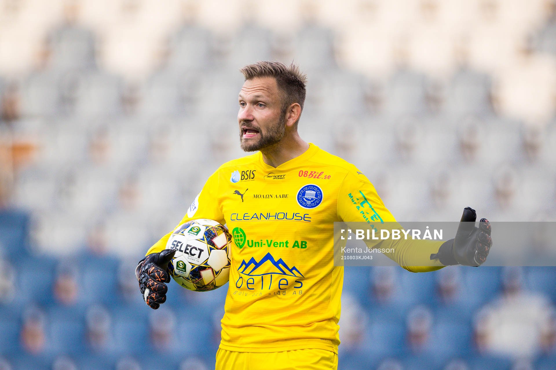 Akropolis målvakt John Alvbåge
