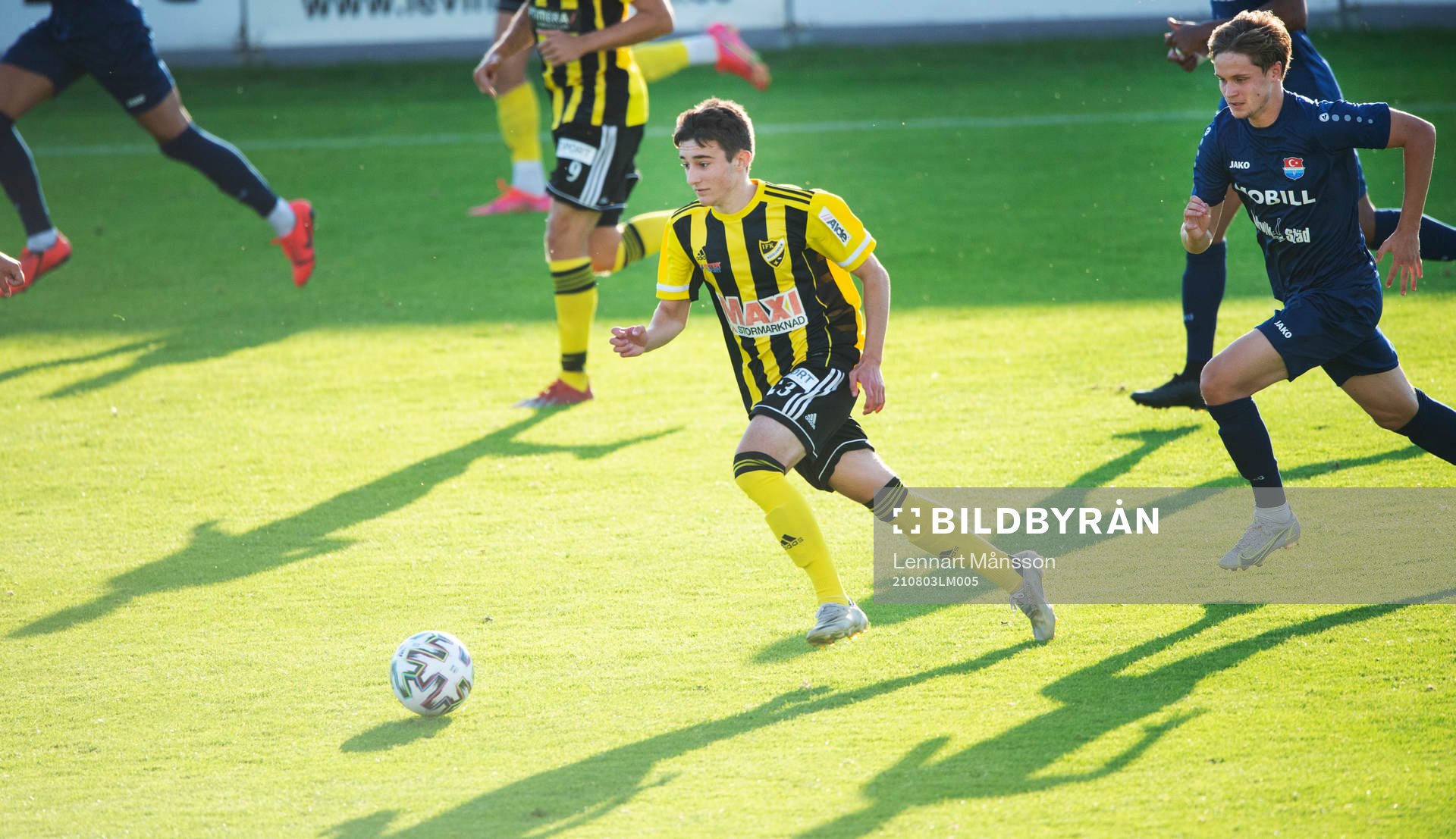 IFK Hässleholms Armin Culum i matchen i division 2 mellan