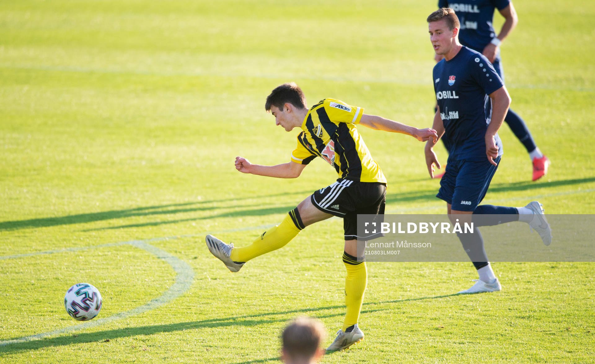 IFK Hässleholms Armin Culum i matchen i division 2 mellan