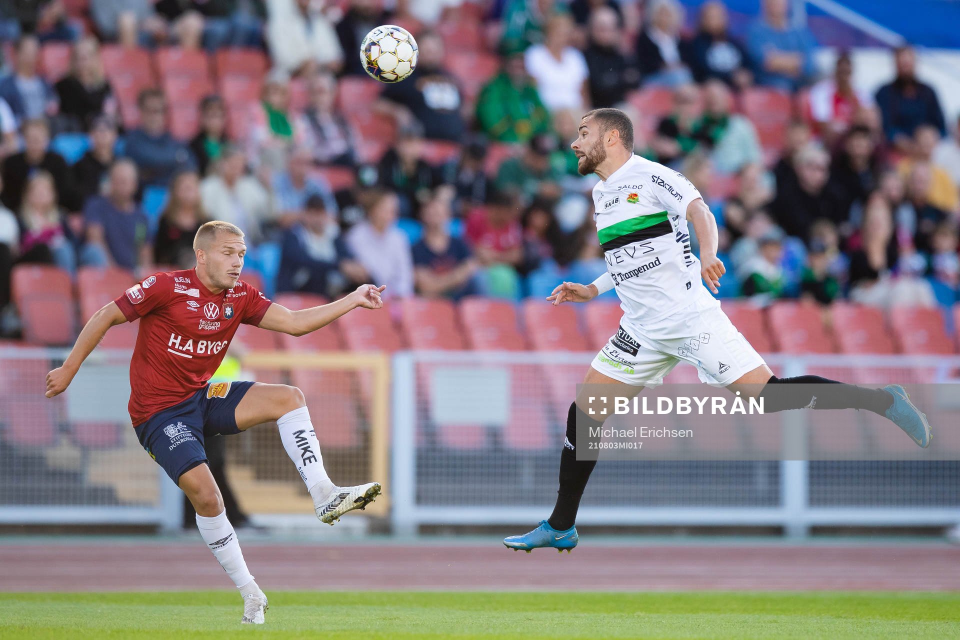 Örgrytes Hampus Dahlqvist och GAIS Malkolm Moenza