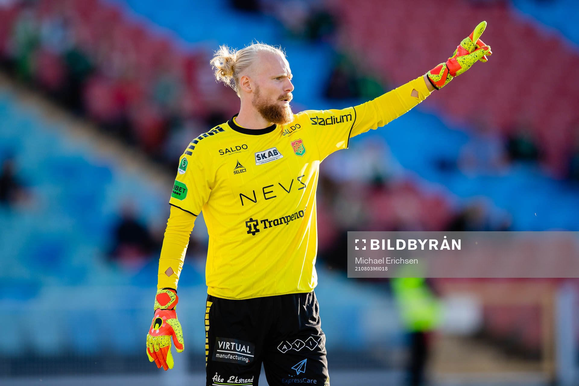 GAIS målvakt Mathias Karlsson