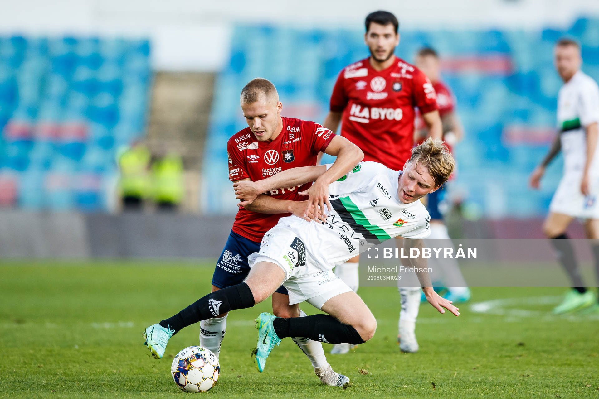 Örgrytes Hampus Dahlqvist och GAIS Adam Egnell