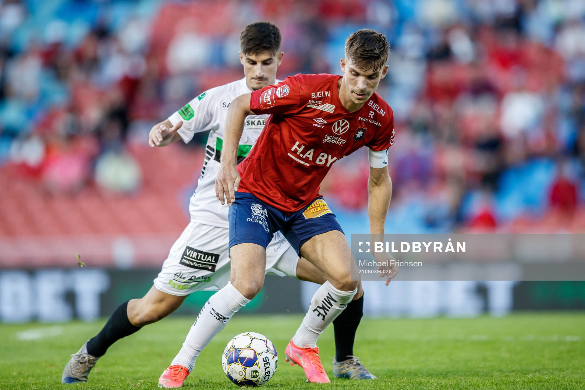 GAIS Emin Grozdanic och Örgrytes Daniel Paulson