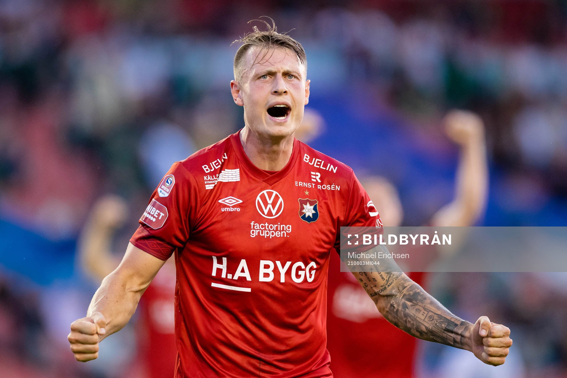 Örgrytes Marcus Haglind Sangré jublar