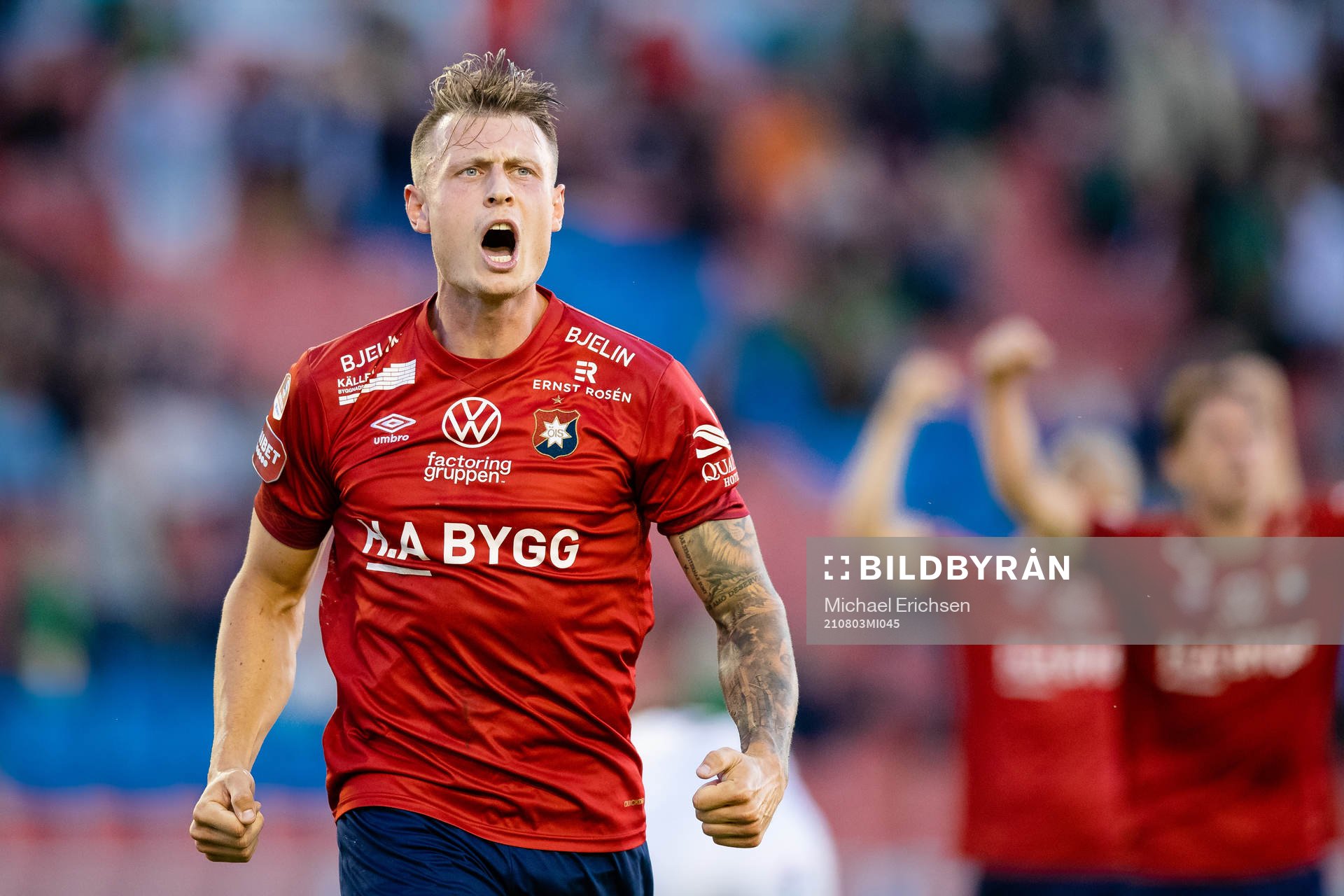 Örgrytes Marcus Haglind Sangré jublar