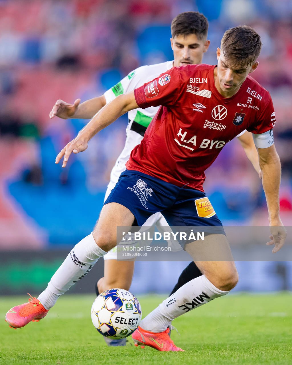 GAIS Emin Grozdanic och Örgrytes Daniel Paulson