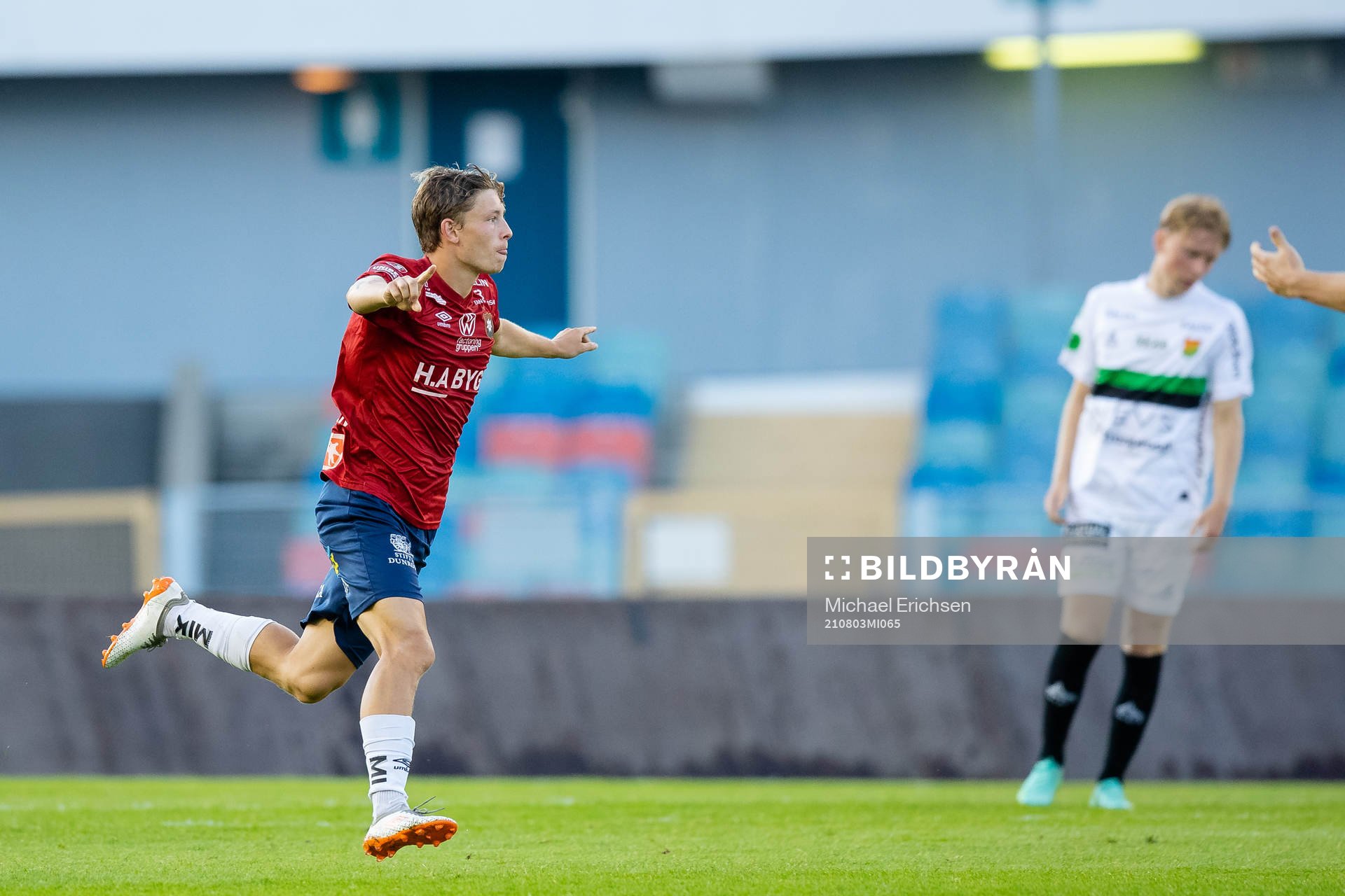 Örgrytes Anton Andreasson jublar