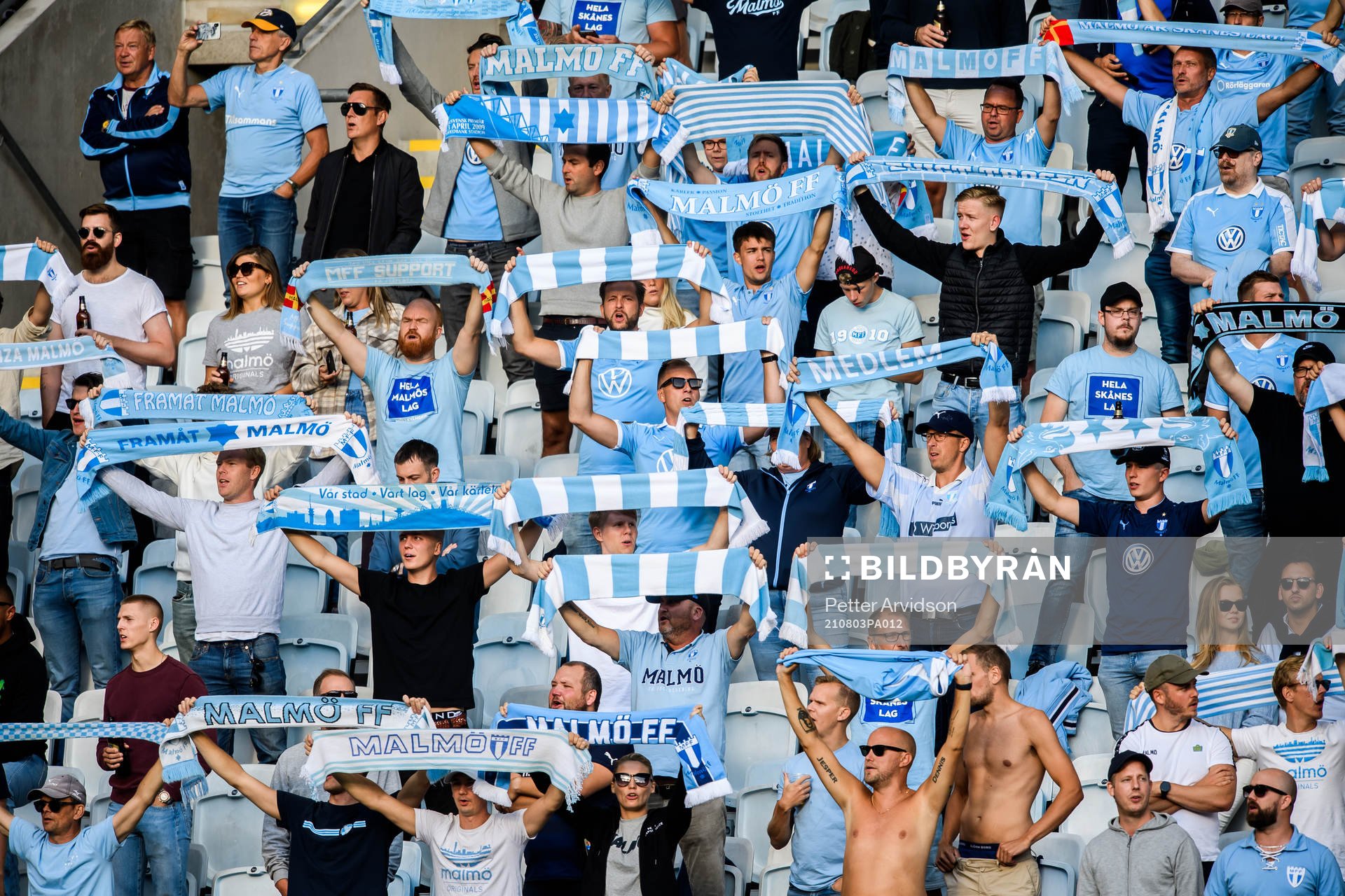 Supporters of Malmö FF