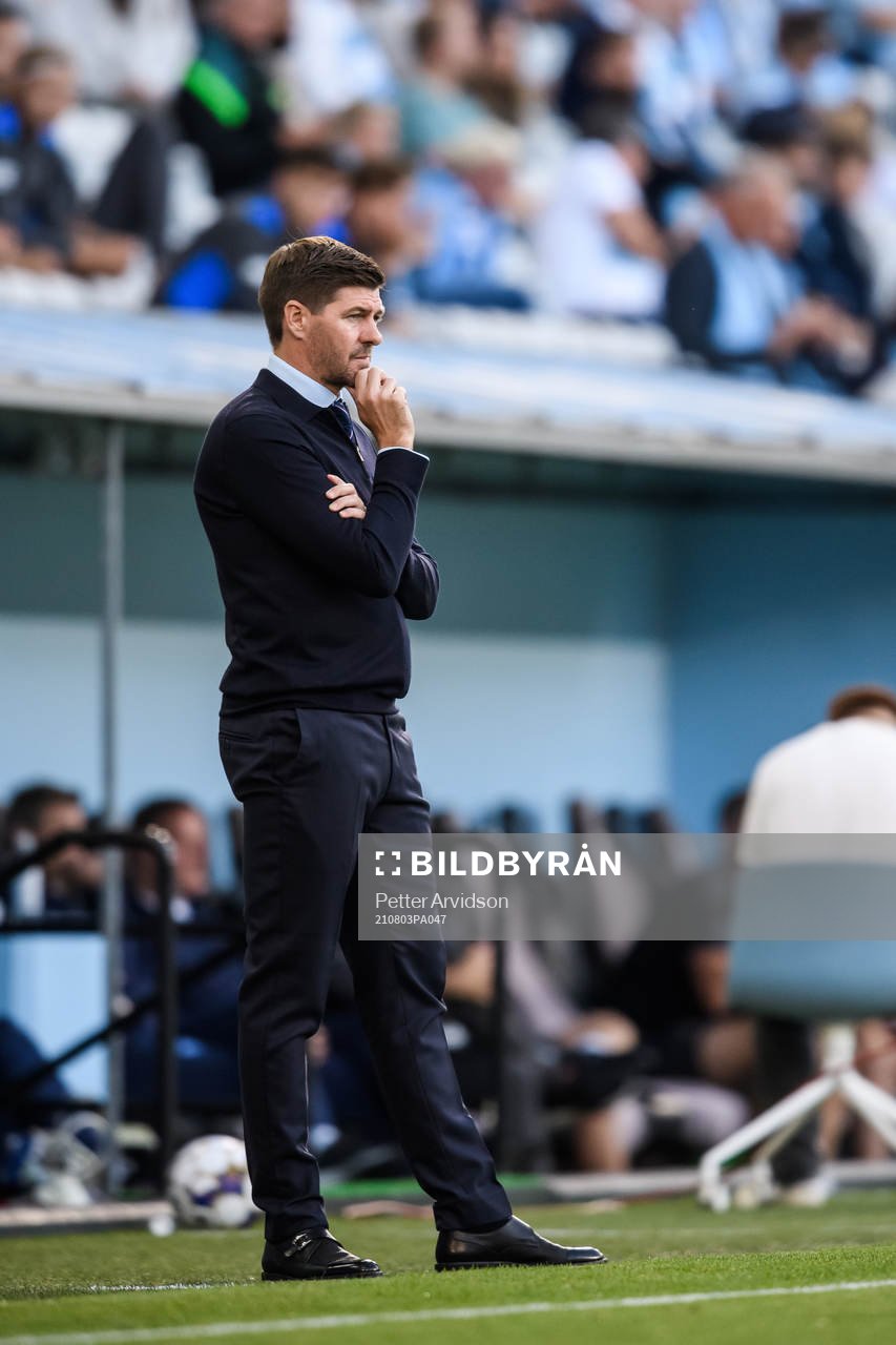 Steven Gerrard, head coach of Rangers