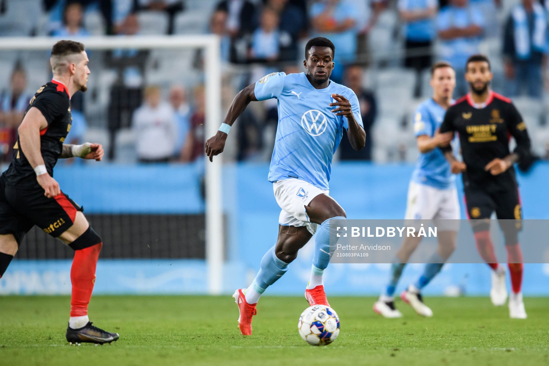 Malik Abubakari of Malmö FF