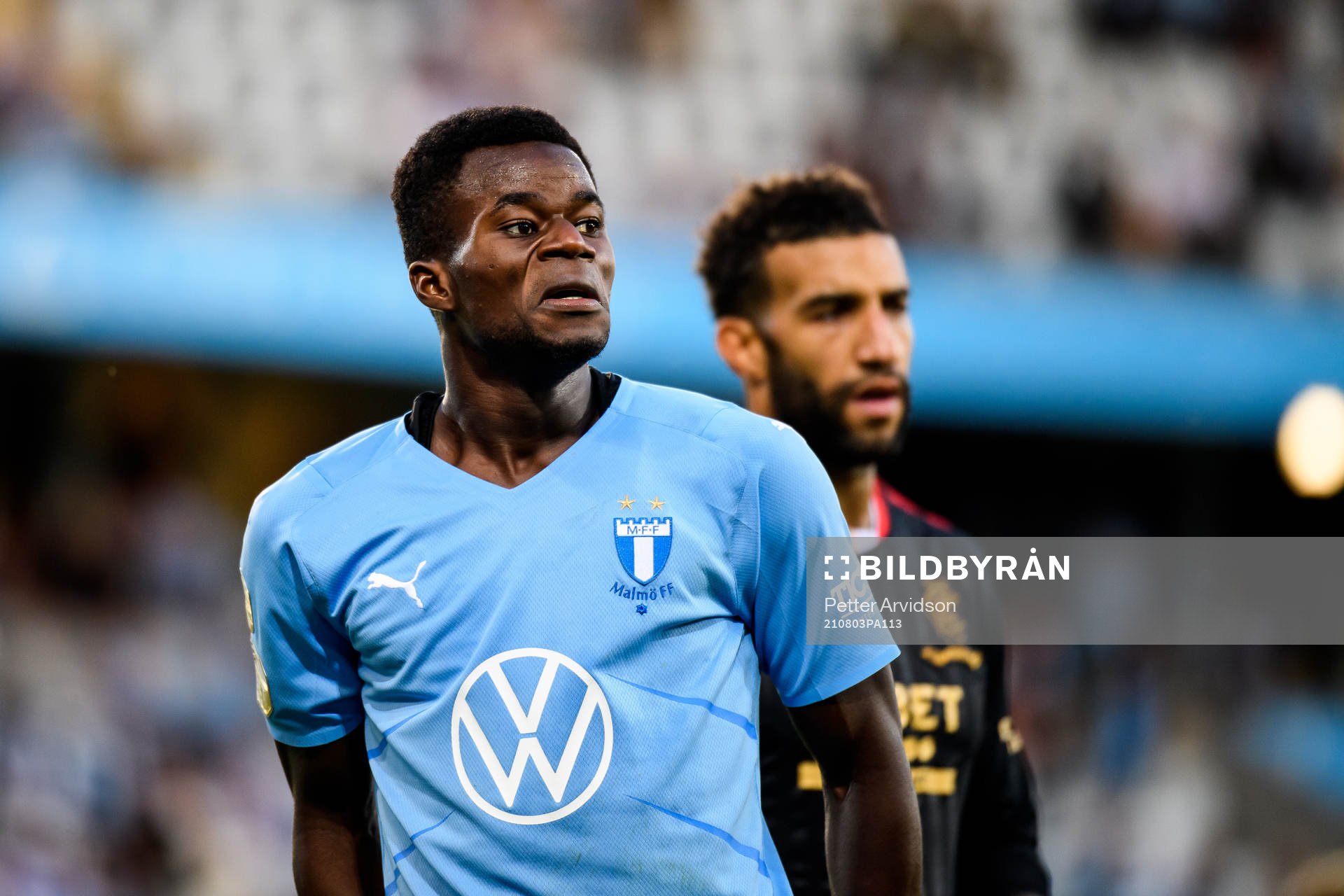 Malik Abubakari of Malmö FF