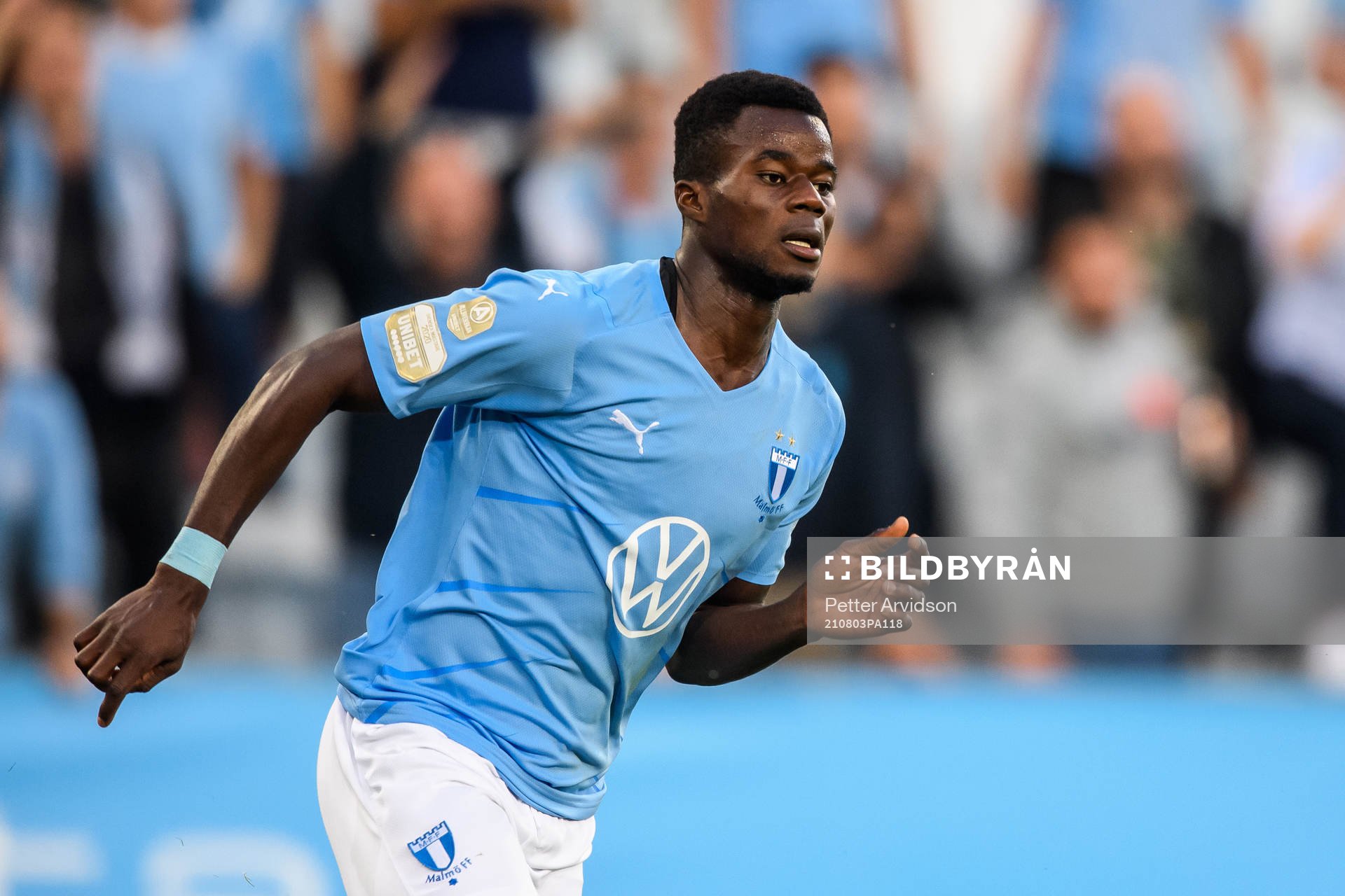 Malik Abubakari of Malmö FF