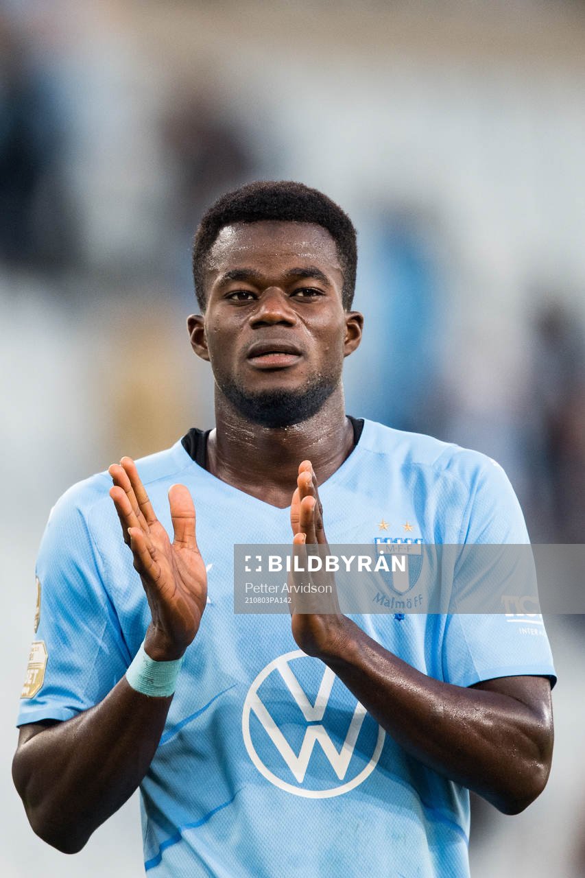 Malik Abubakari of Malmö FF