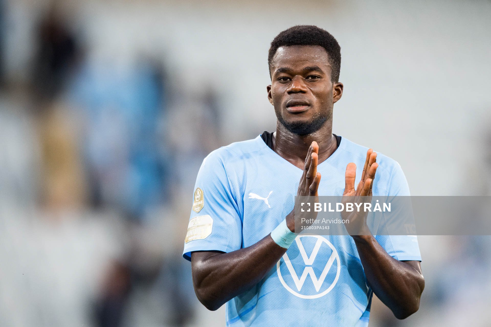 Malik Abubakari of Malmö FF