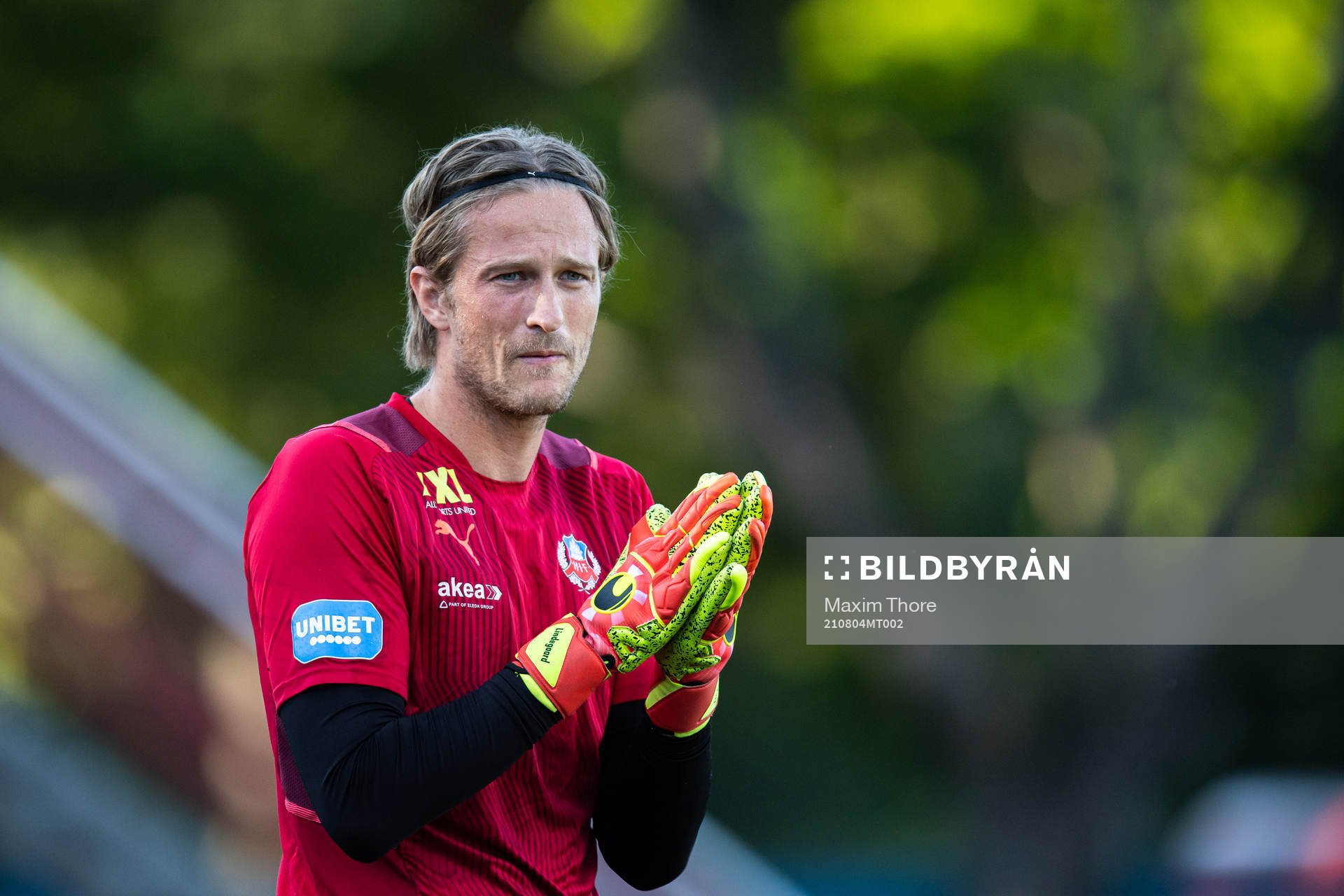 Helsingborgs målvakt Anders Lindegaard