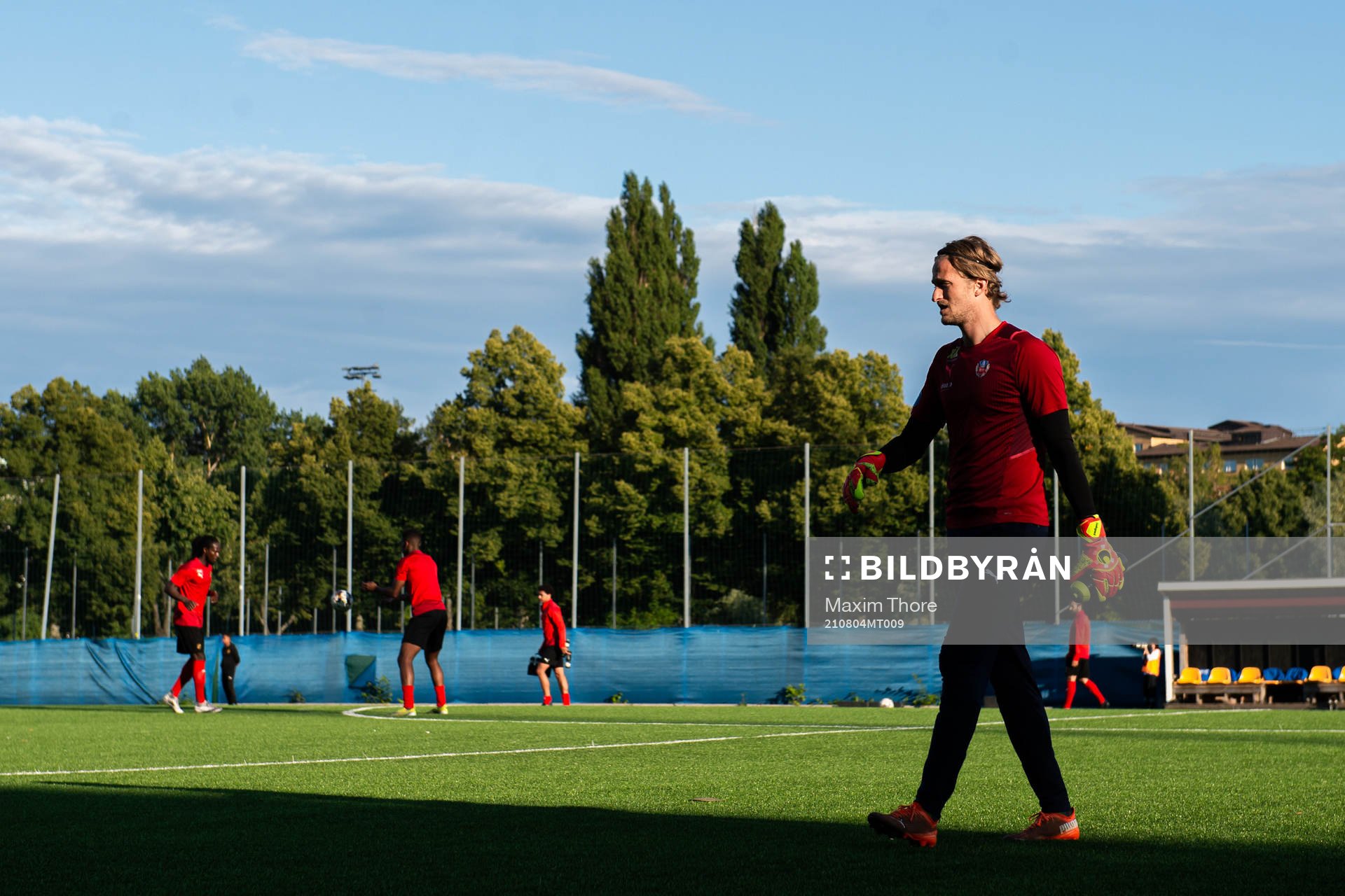 Helsingborgs målvakt Anders Lindegaard