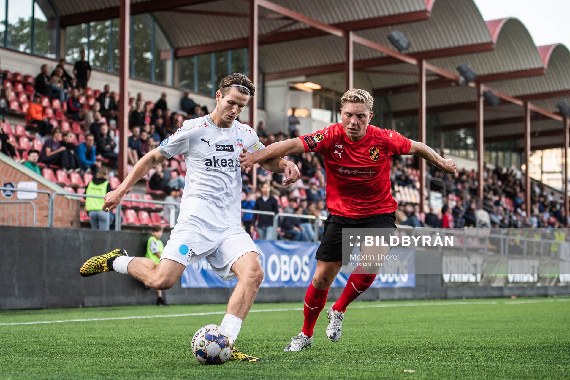 Helsingborgs Casper Widell och Vasalunds Frej Engberg