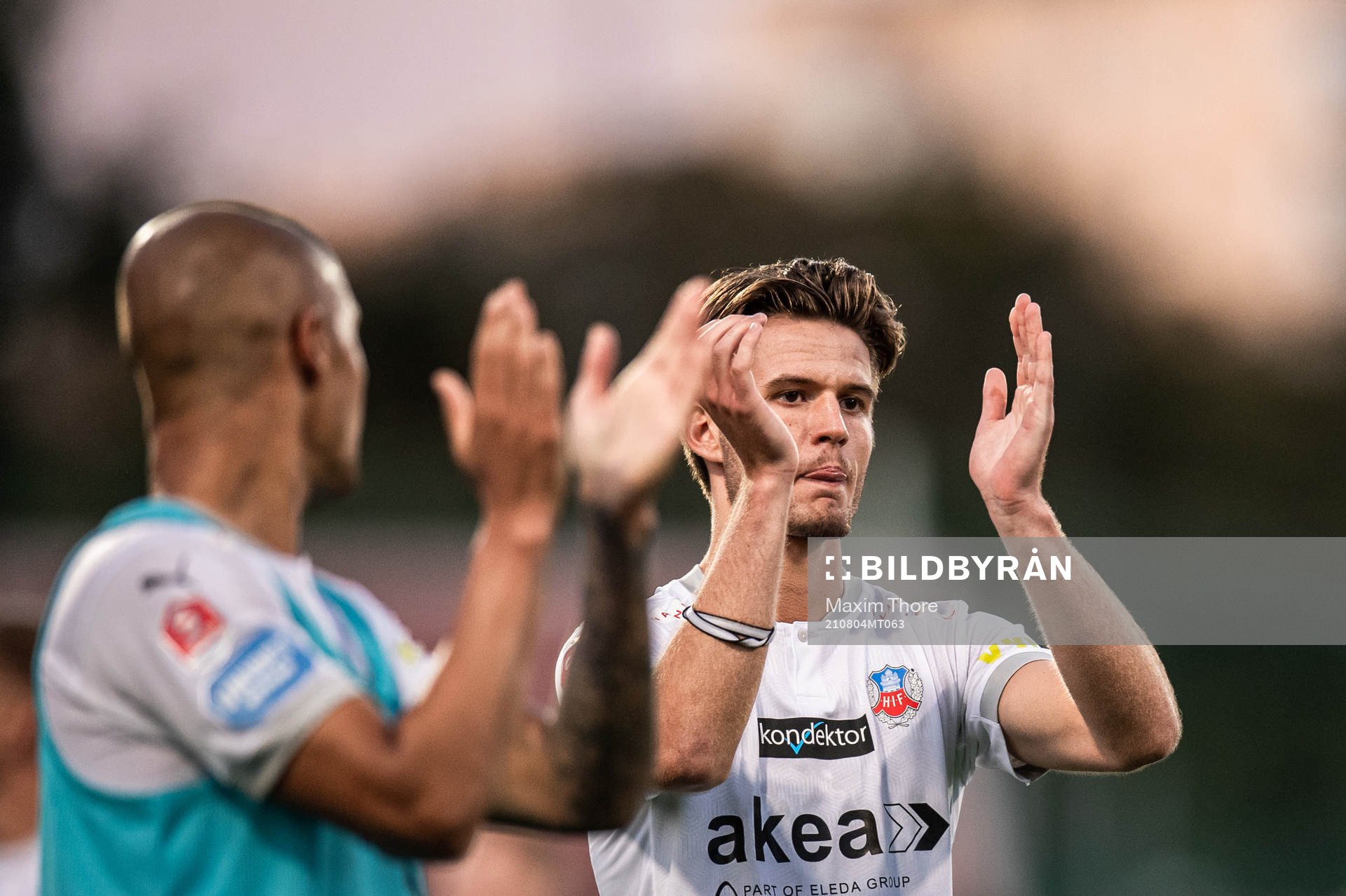 Helsingborgs Casper Widell  jublar