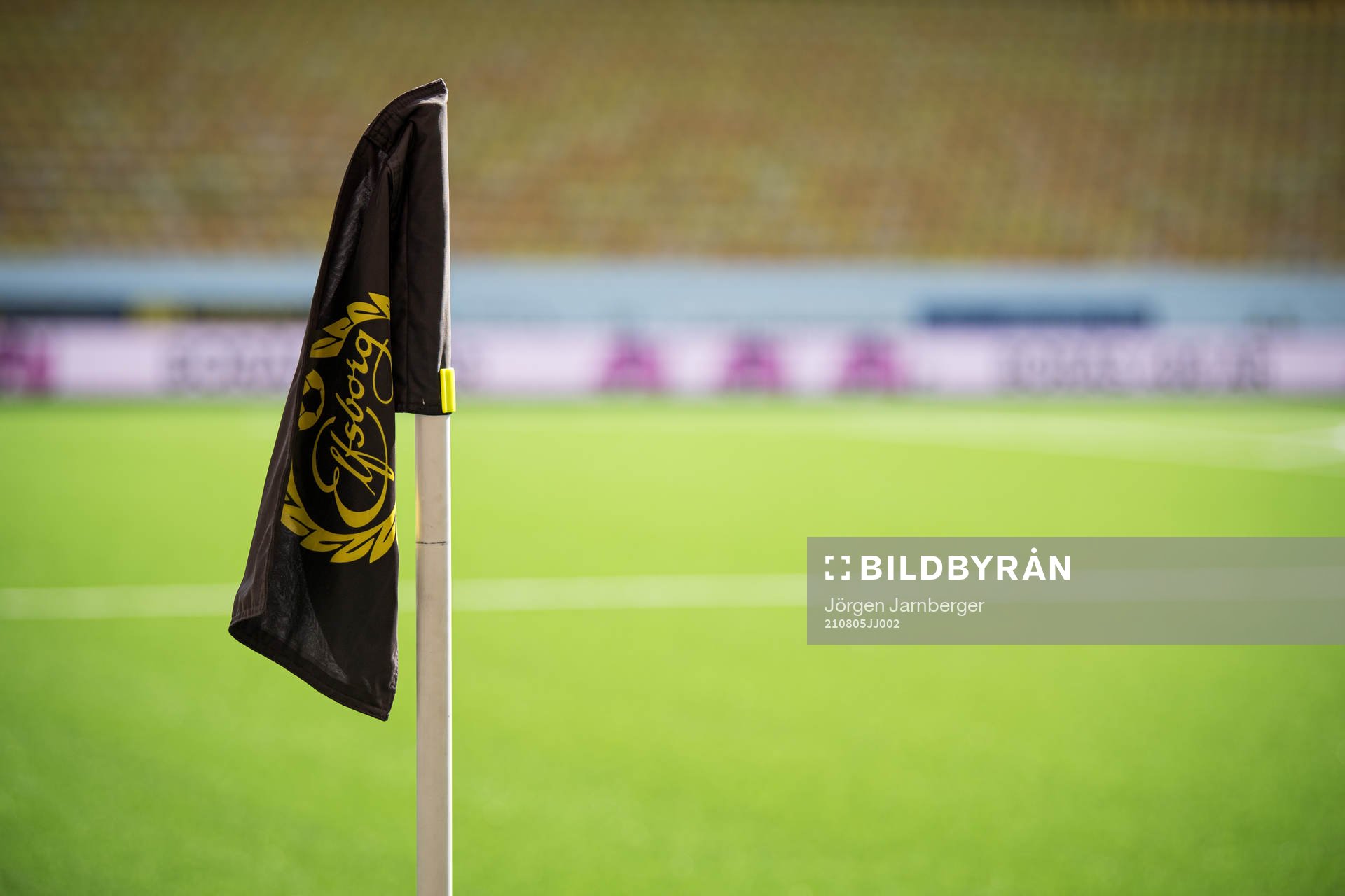 A corner flag