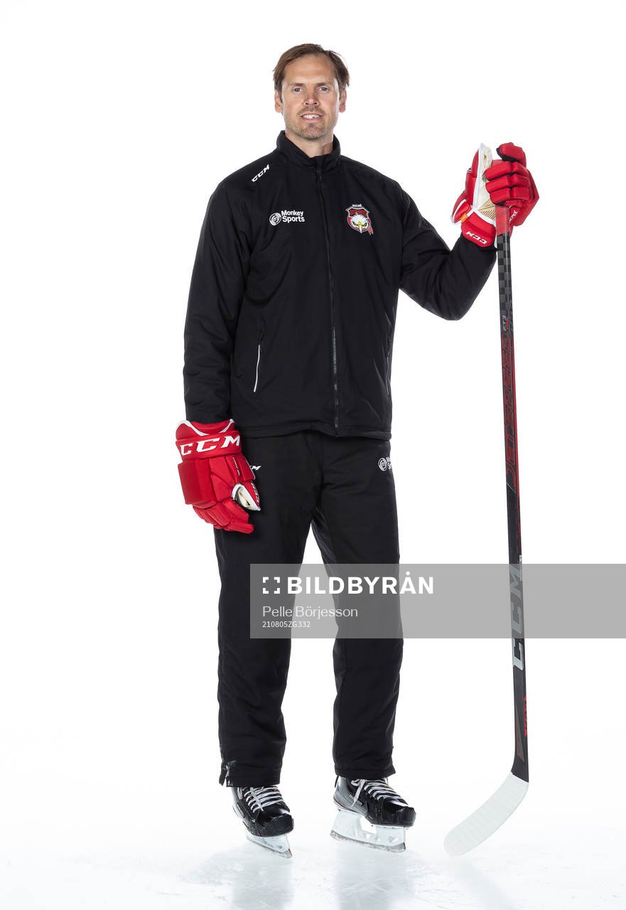 Malmö Redhawks målvaktstränare Cristopher Nihlstorp