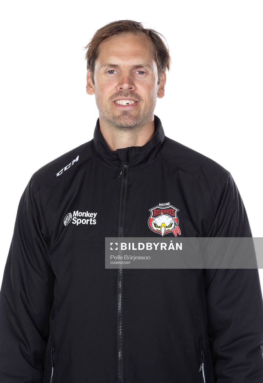 Malmö Redhawks målvaktstränare Cristopher Nihlstorp