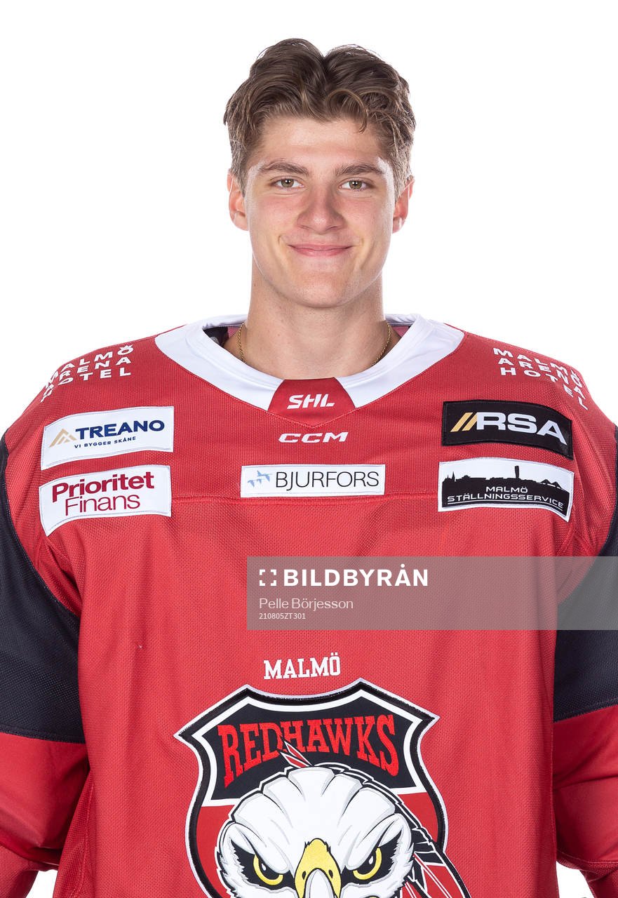 Malmö Redhawks Louis Ingvordsen