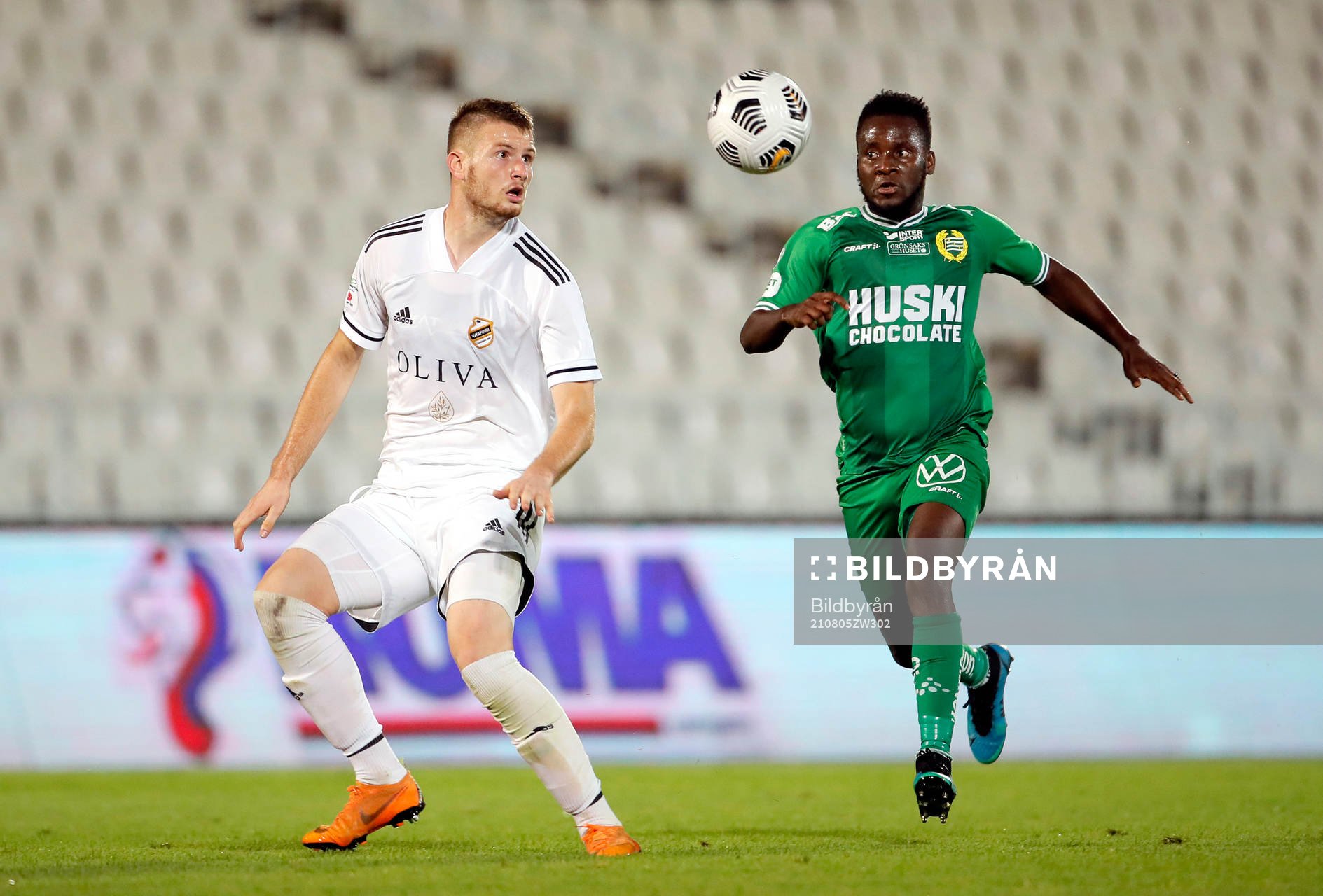 David Accam of Hammarby
