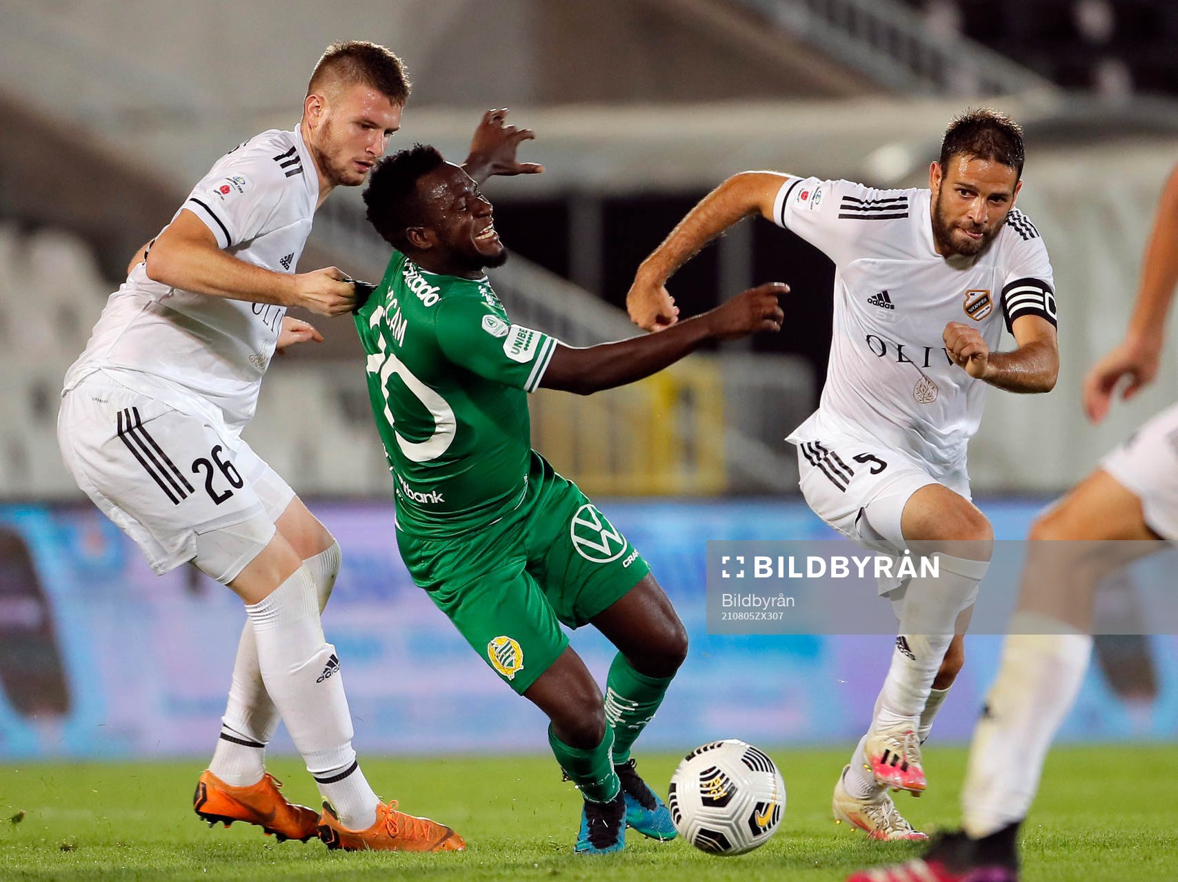 David Accam of Hammarby