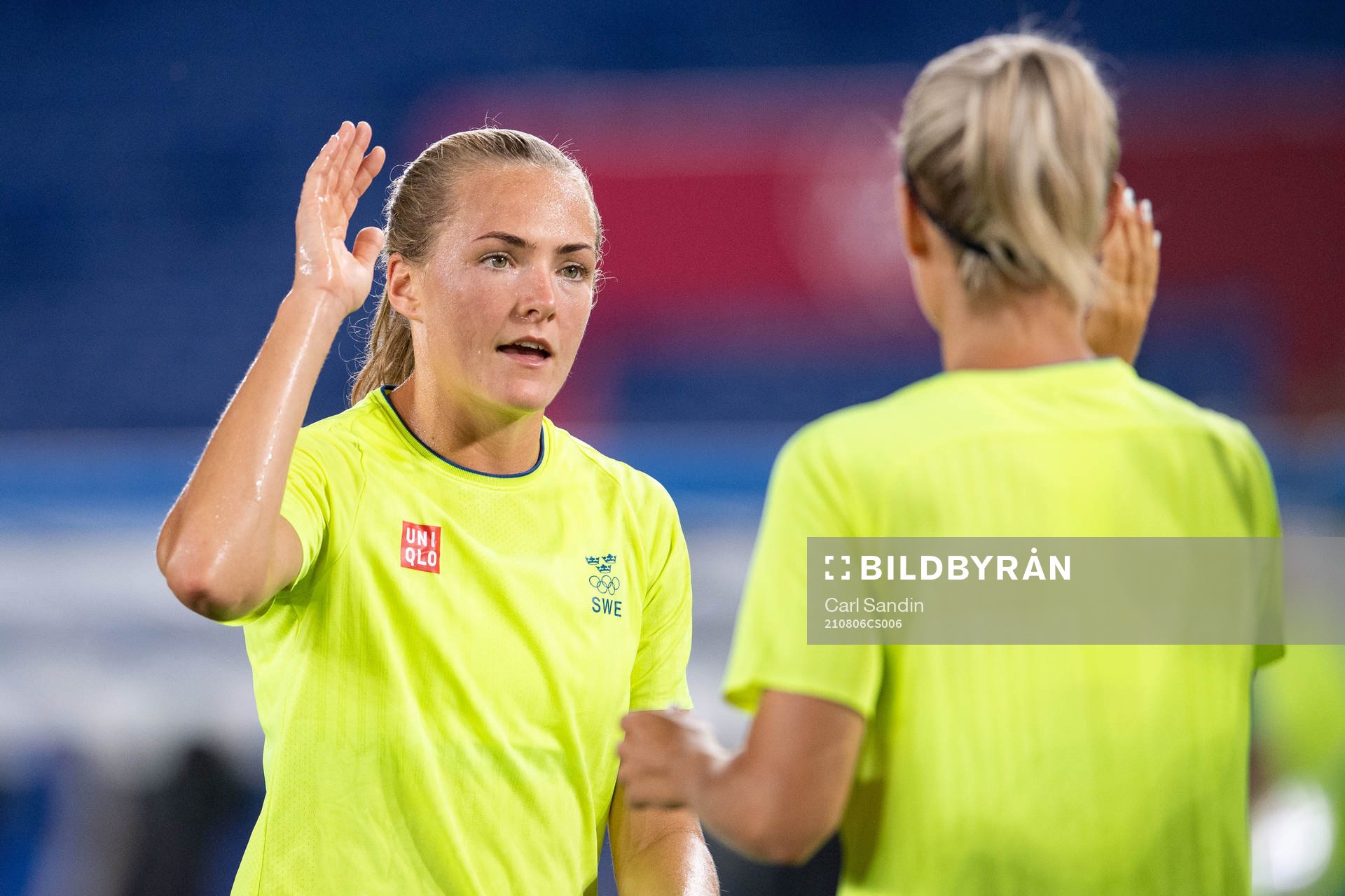 Magdalena Eriksson of Sweden