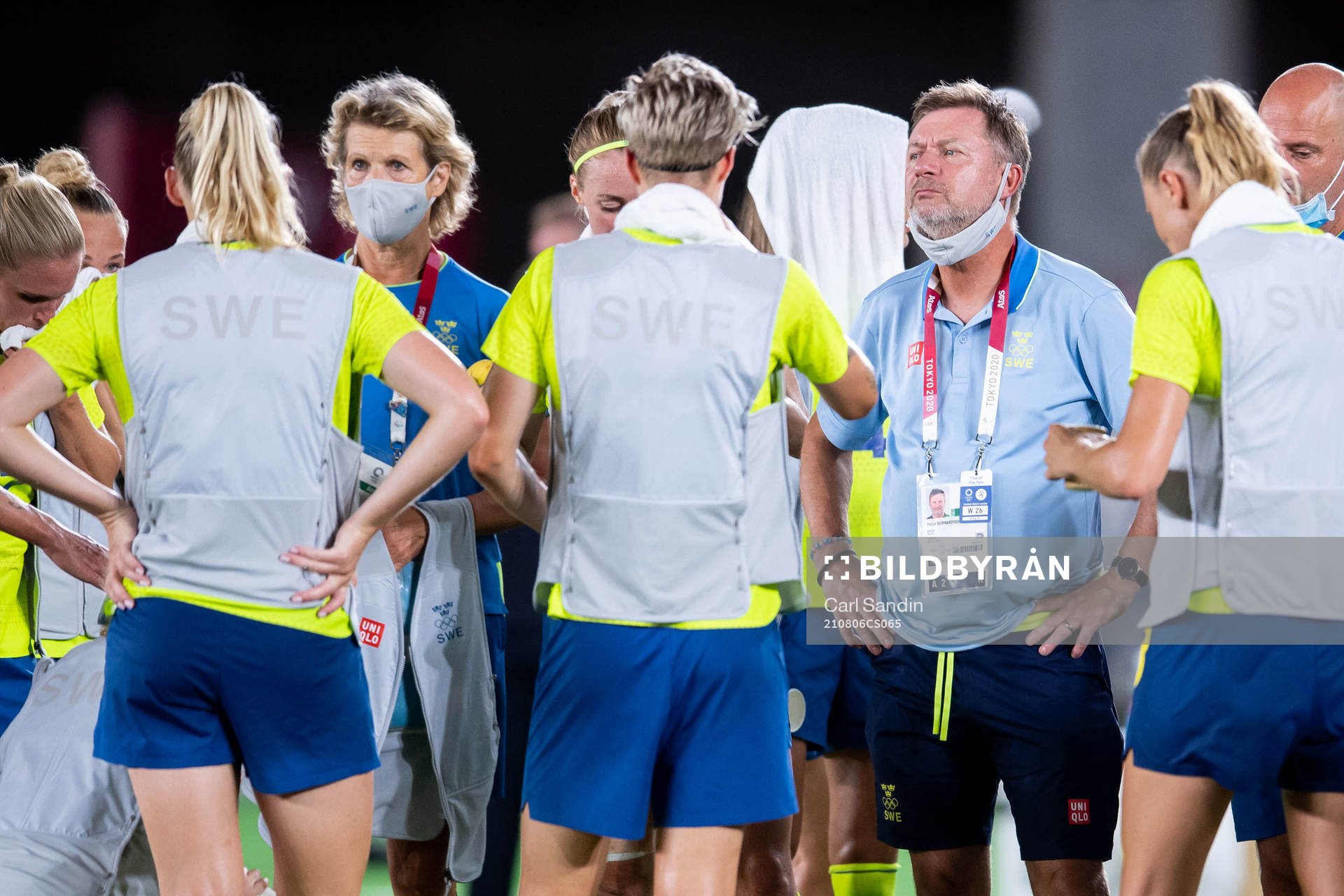 Peter Gerhardsson, head coach of Sweden,  in the women’s