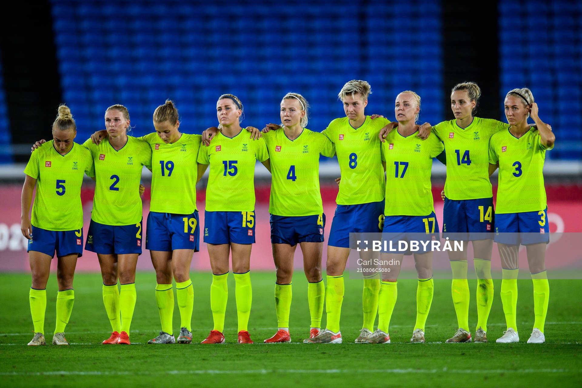 Hanna Bennison, Jonna Andersson, Anna Anvegård, Olivia