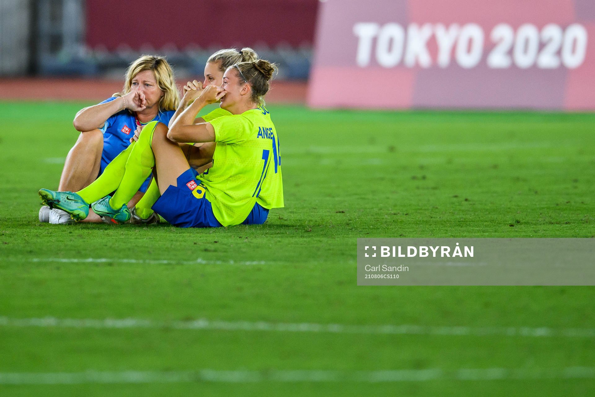 Marika Domanski-Lyfors, Nathalie Björn and Filippa