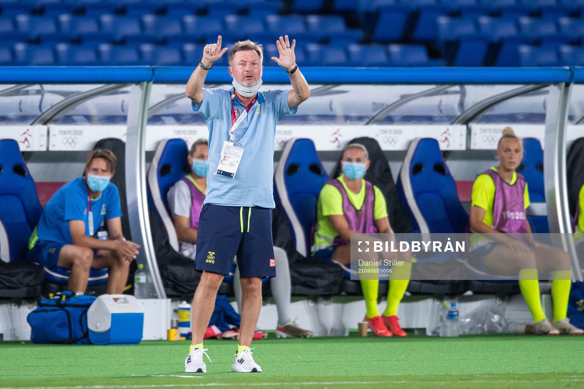 Peter Gerhardsson, head coach of Sweden,  in the women’s