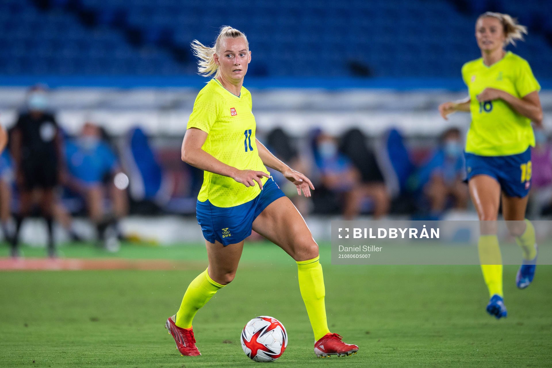 Stina Blackstenius of Sweden  in the women’s football