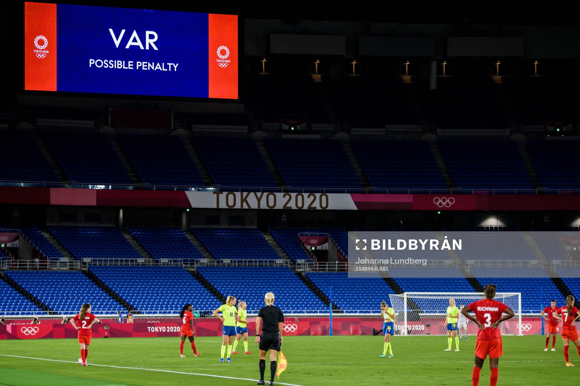 A VAR situation is undergoing in the women’s football