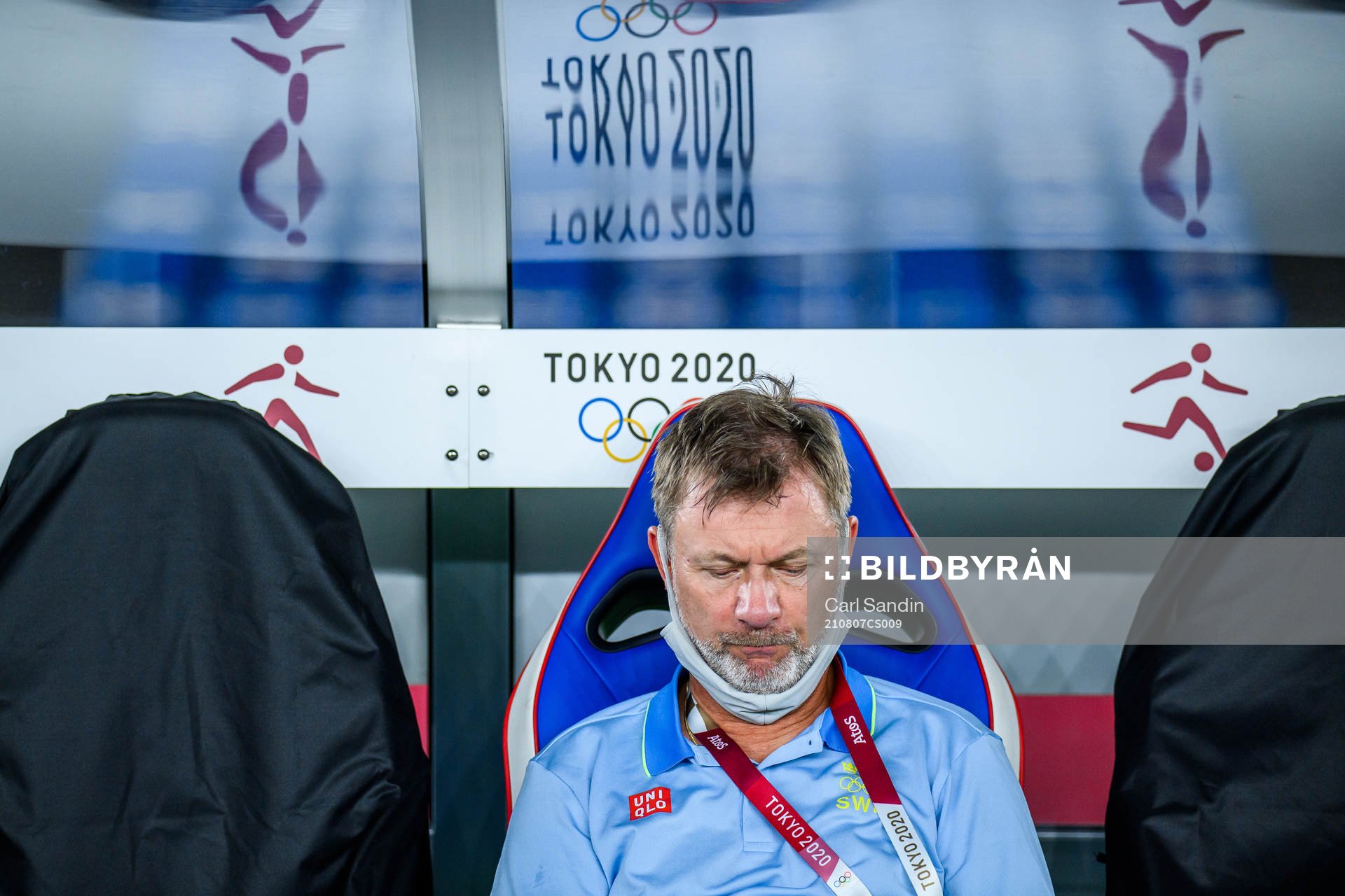 Peter Gerhardsson, head coach of Sweden