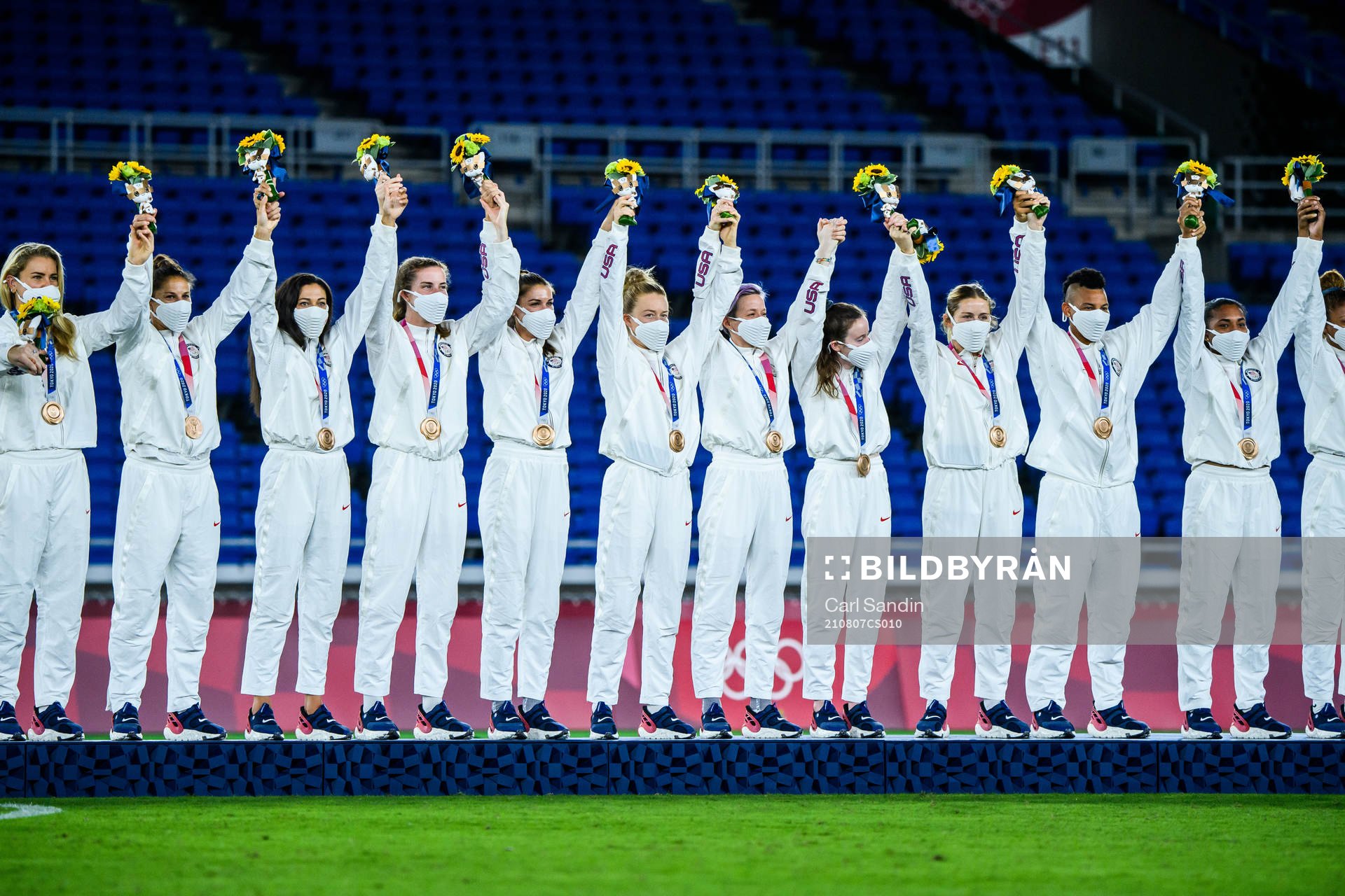Team USA celebrate