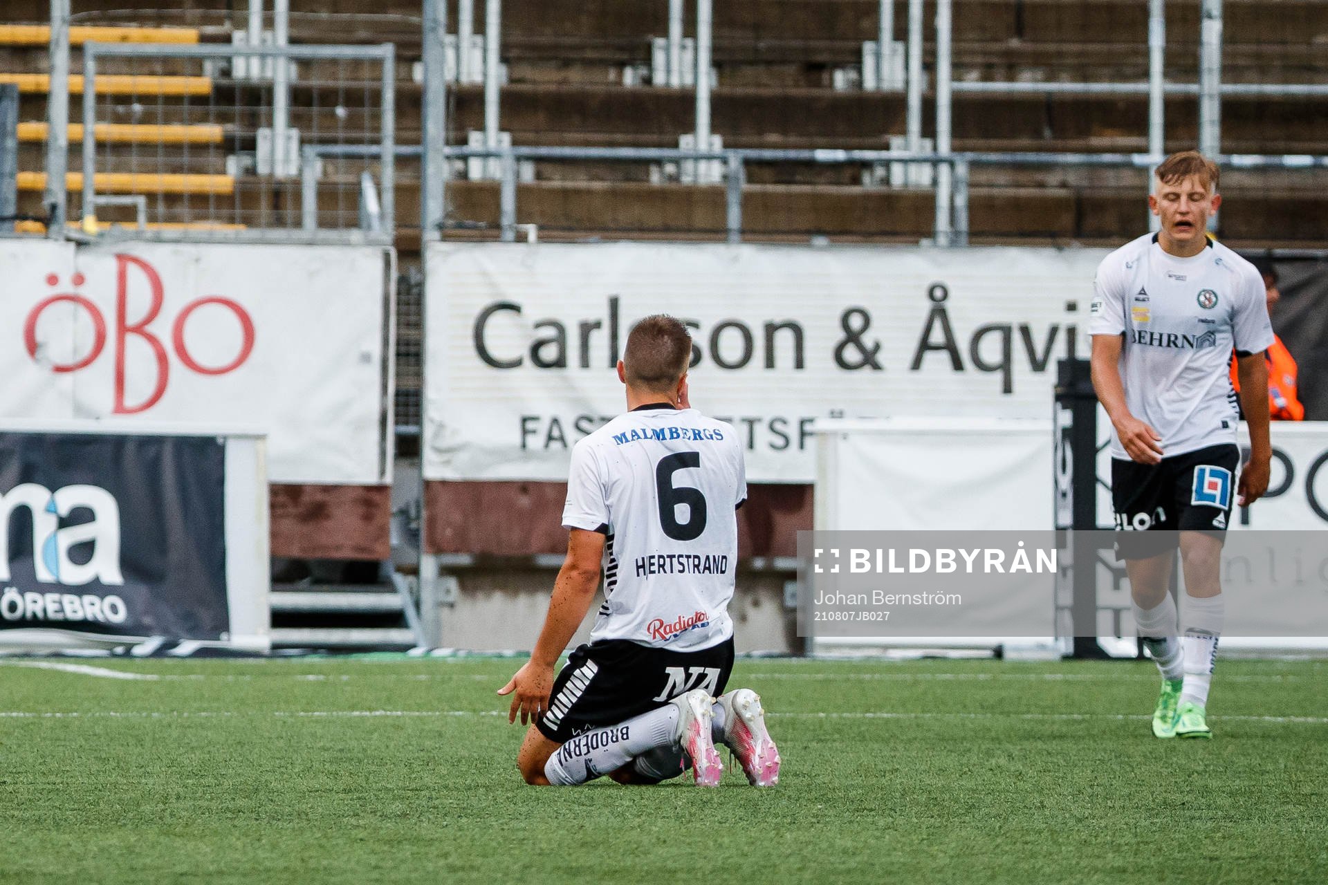 Örebros Benjamin Hjertstrand deppar